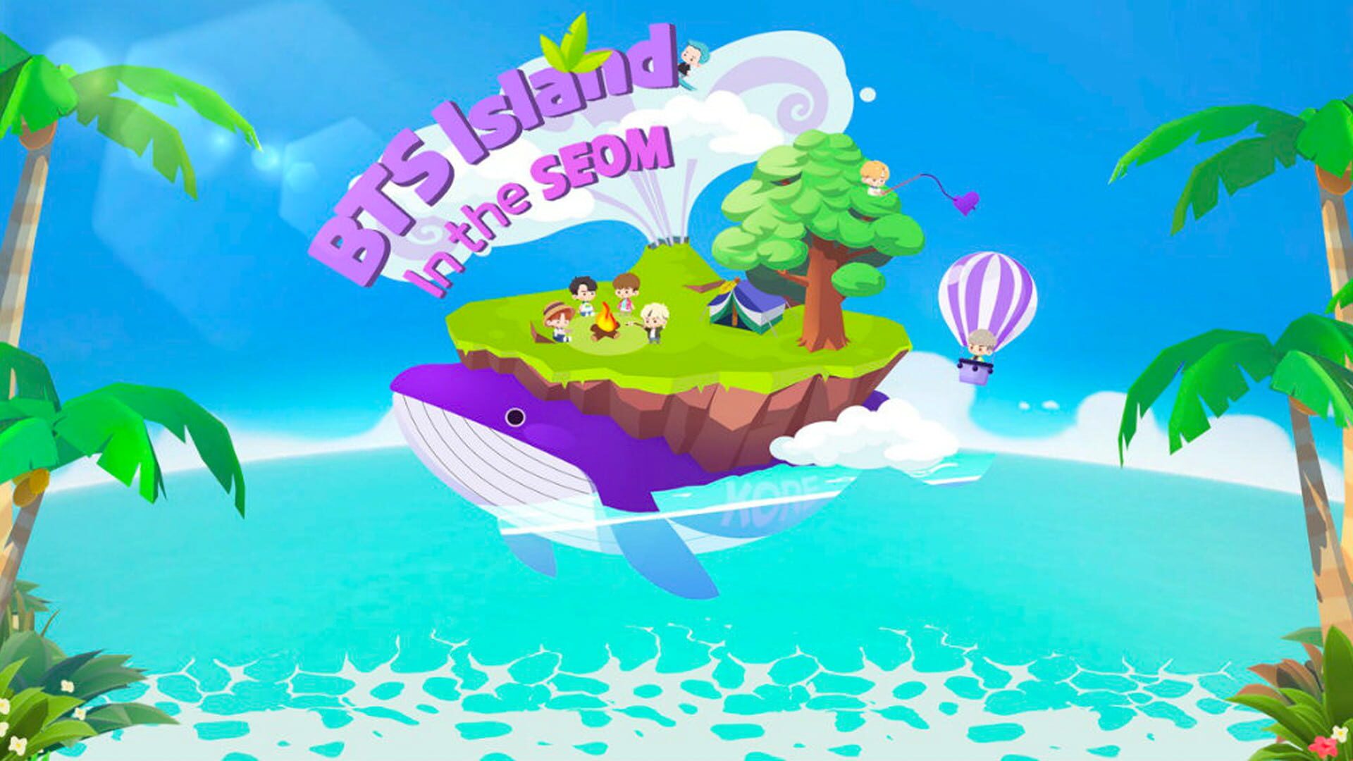 Foto do jogo BTS Island: In the Seom