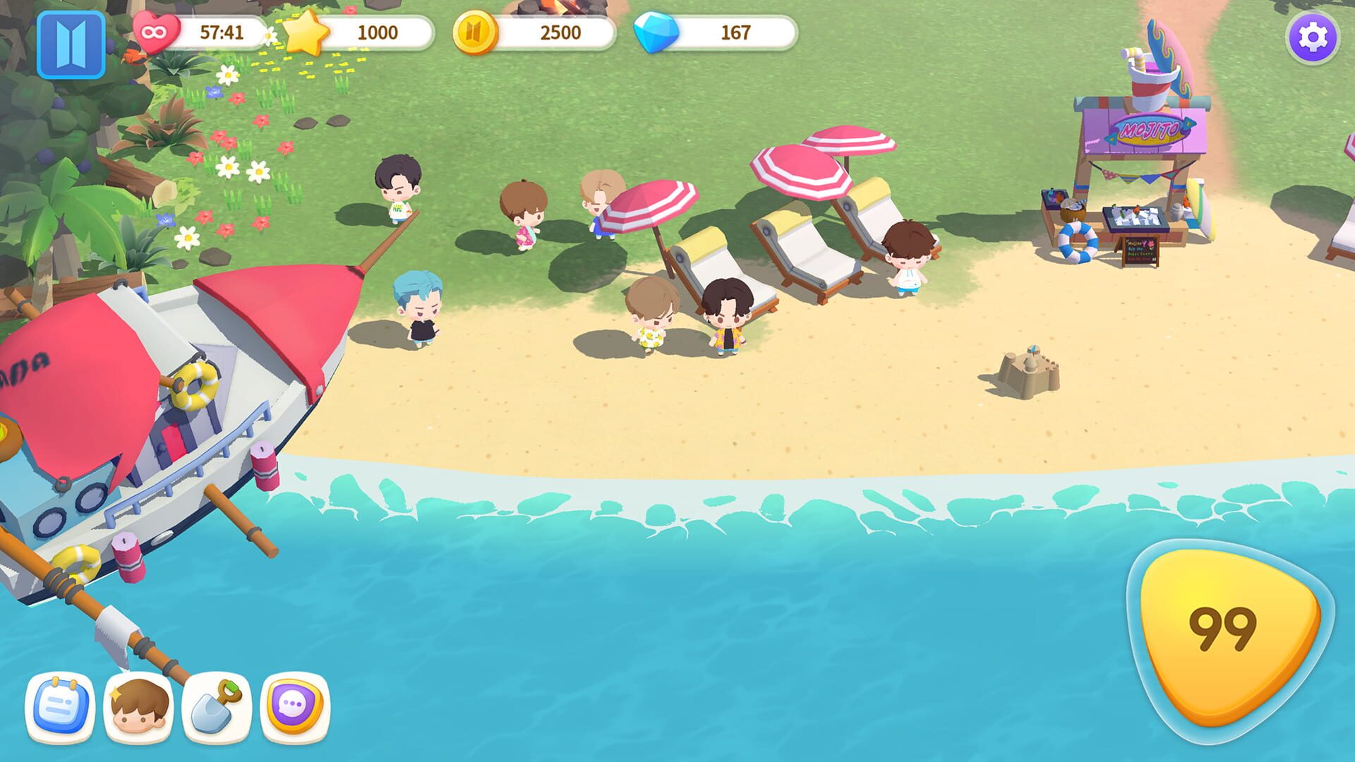 Foto do jogo BTS Island: In the Seom