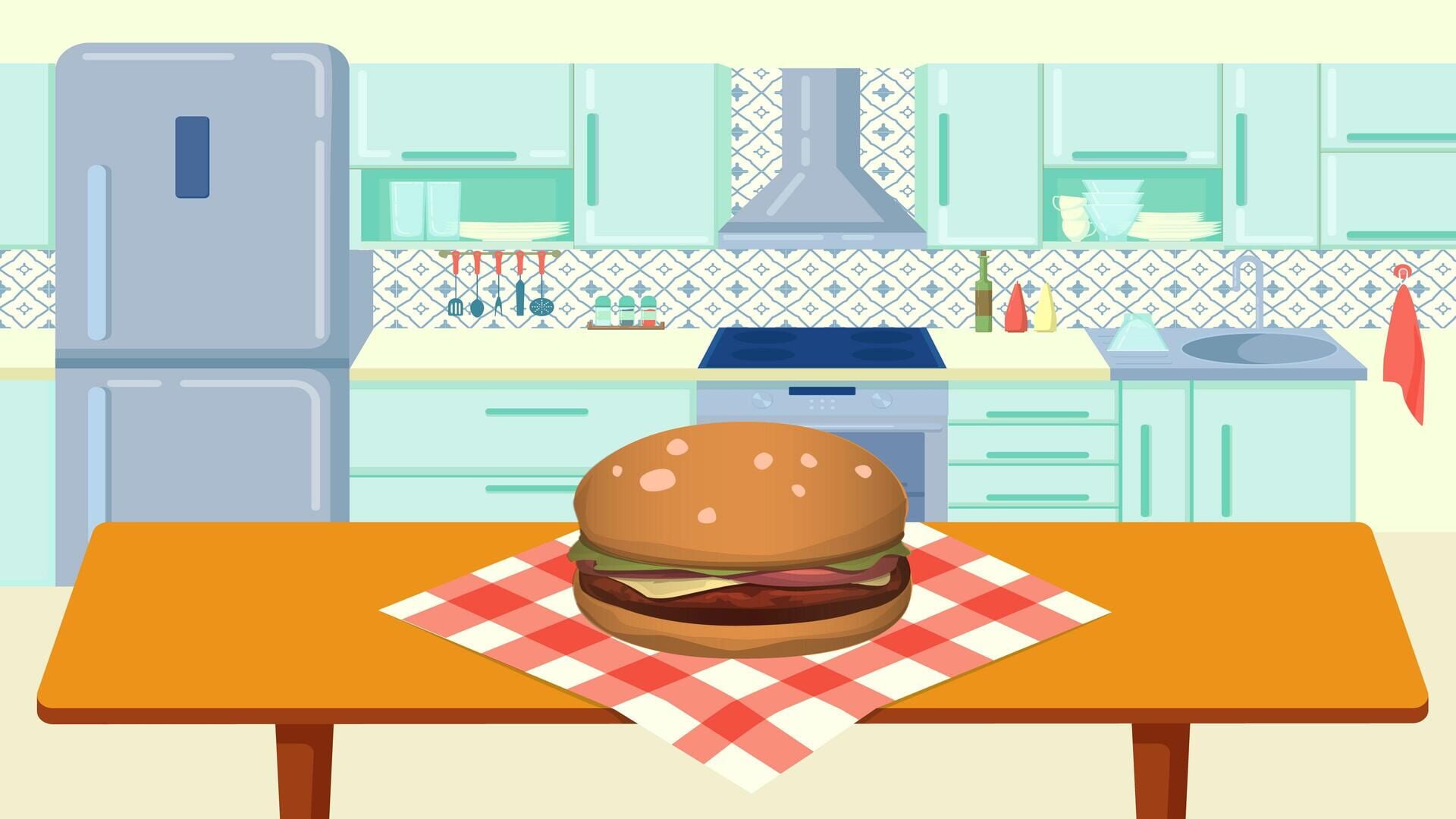 Foto do jogo The Jumping Burger: Turbo