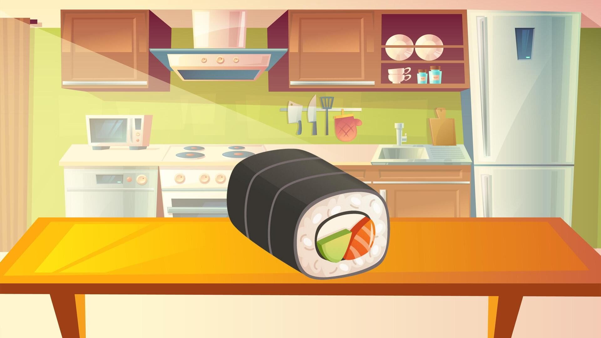 Foto do jogo The Jumping Sushi