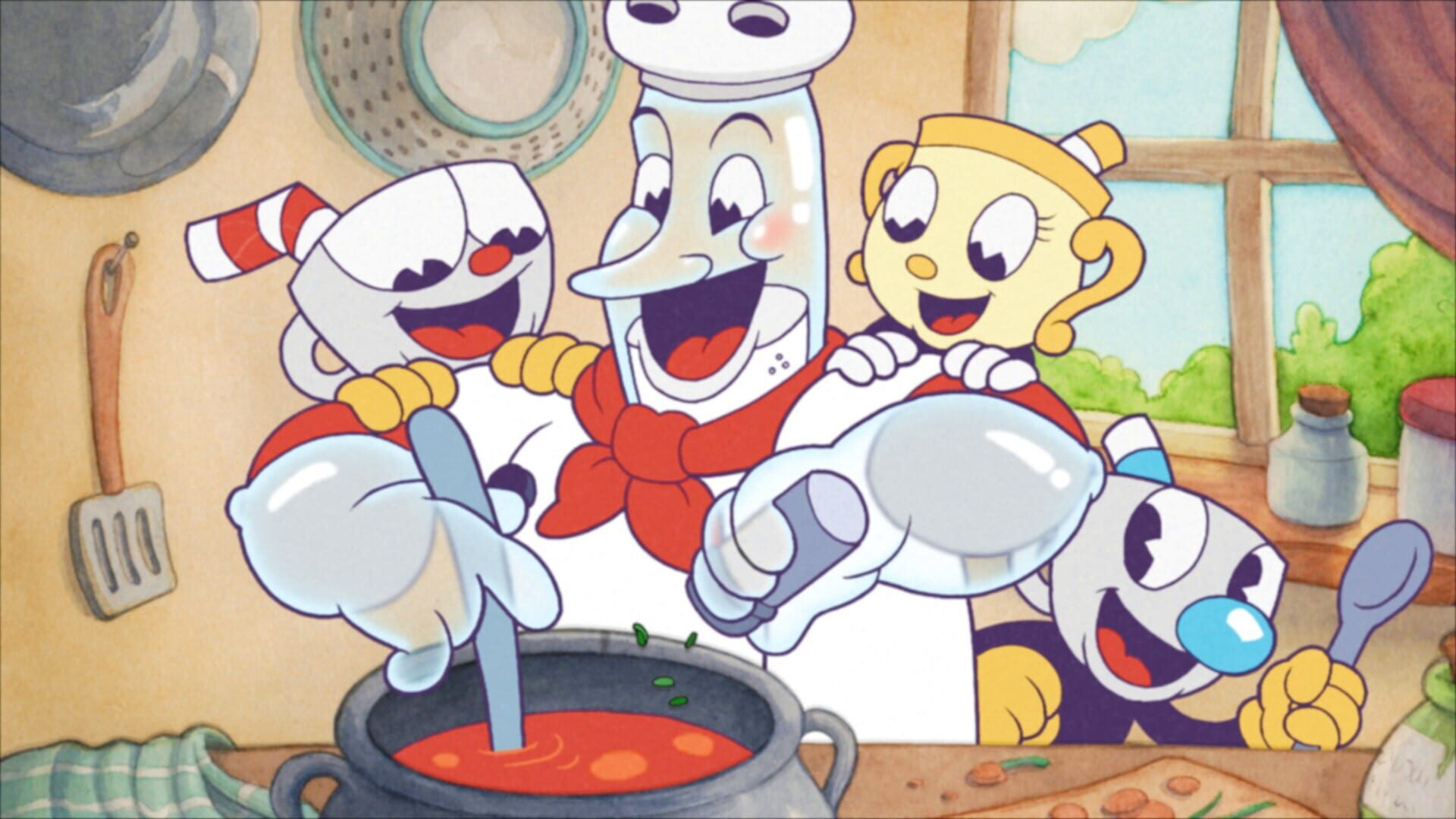 Foto do jogo Cuphead & The Delicious Last Course