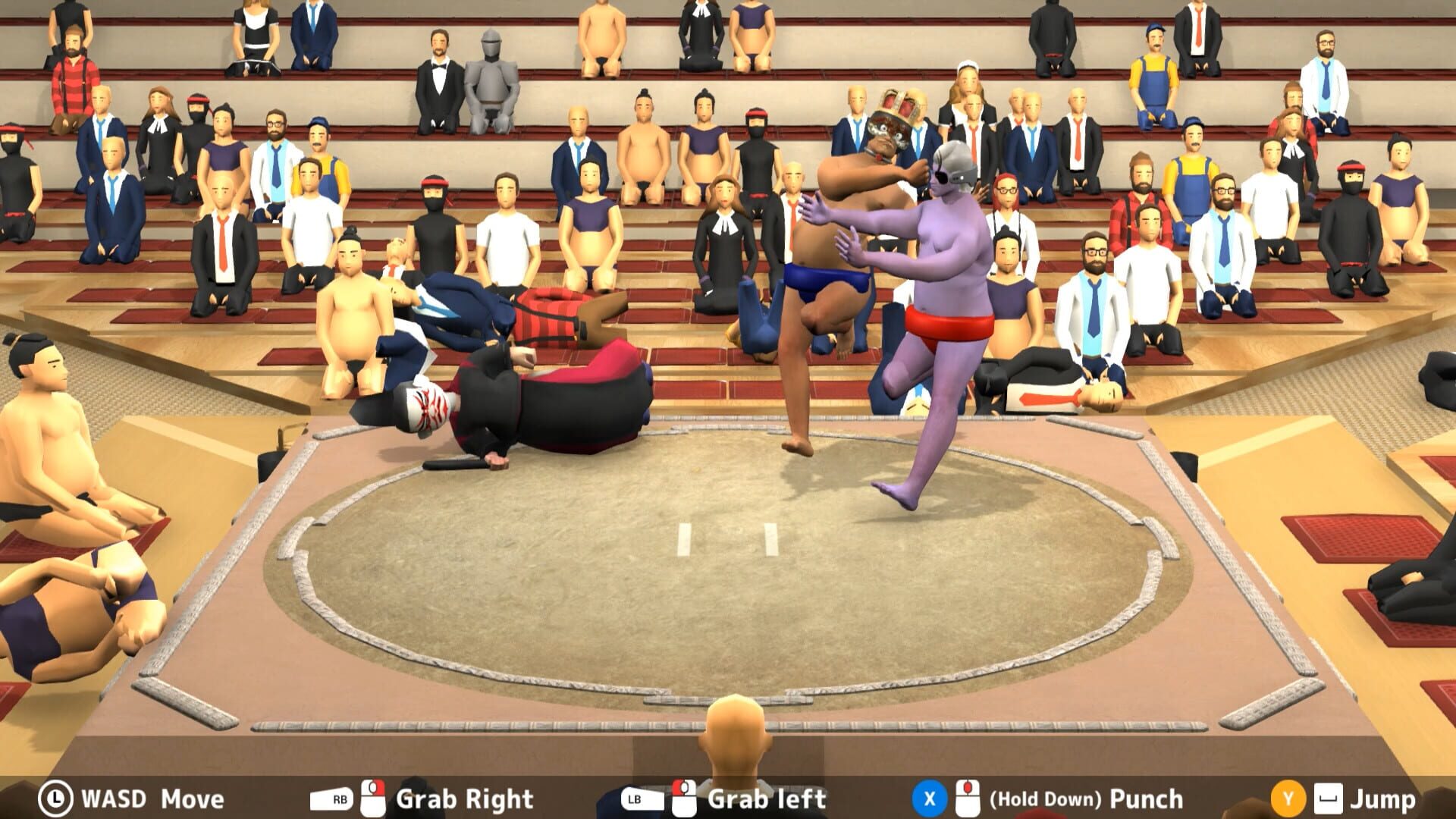 Foto do jogo Morodashi Sumo