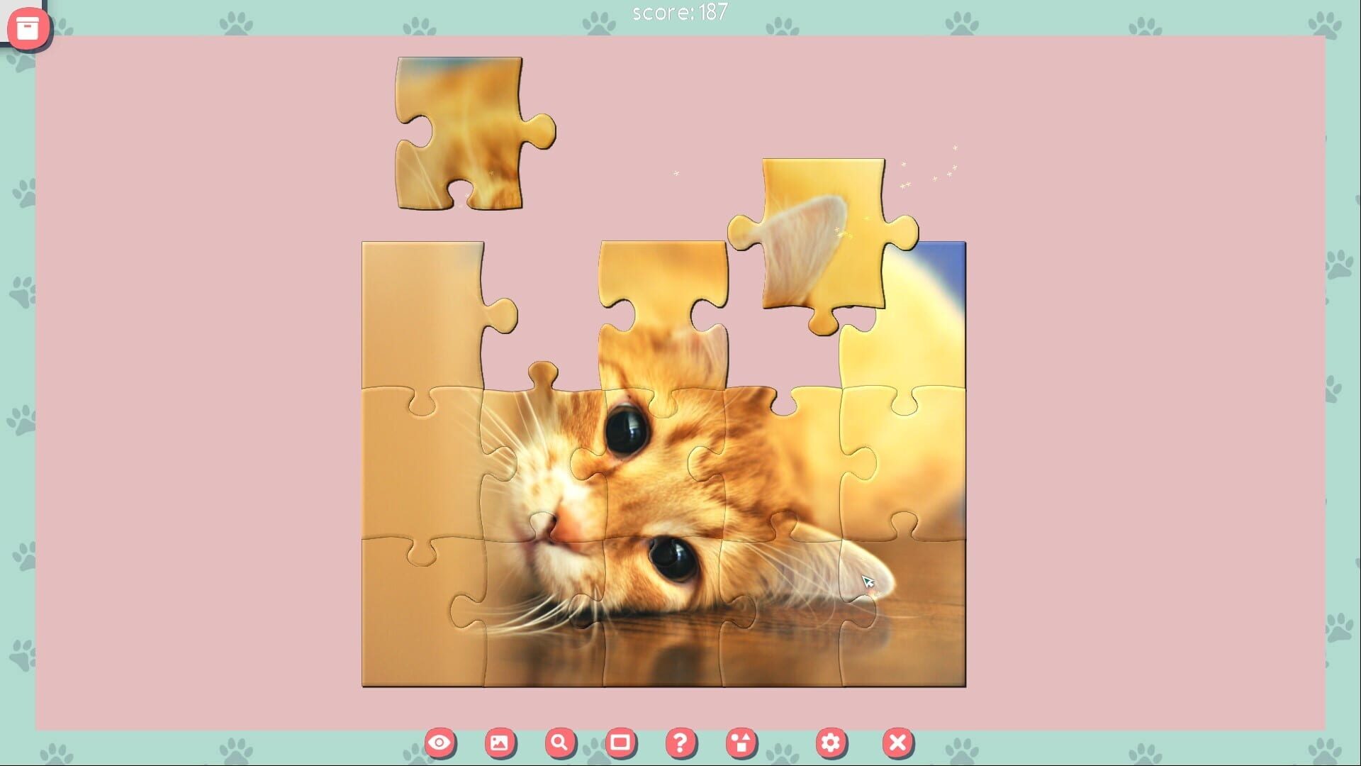 Foto do jogo 1001 Jigsaw: Cute Cats 2