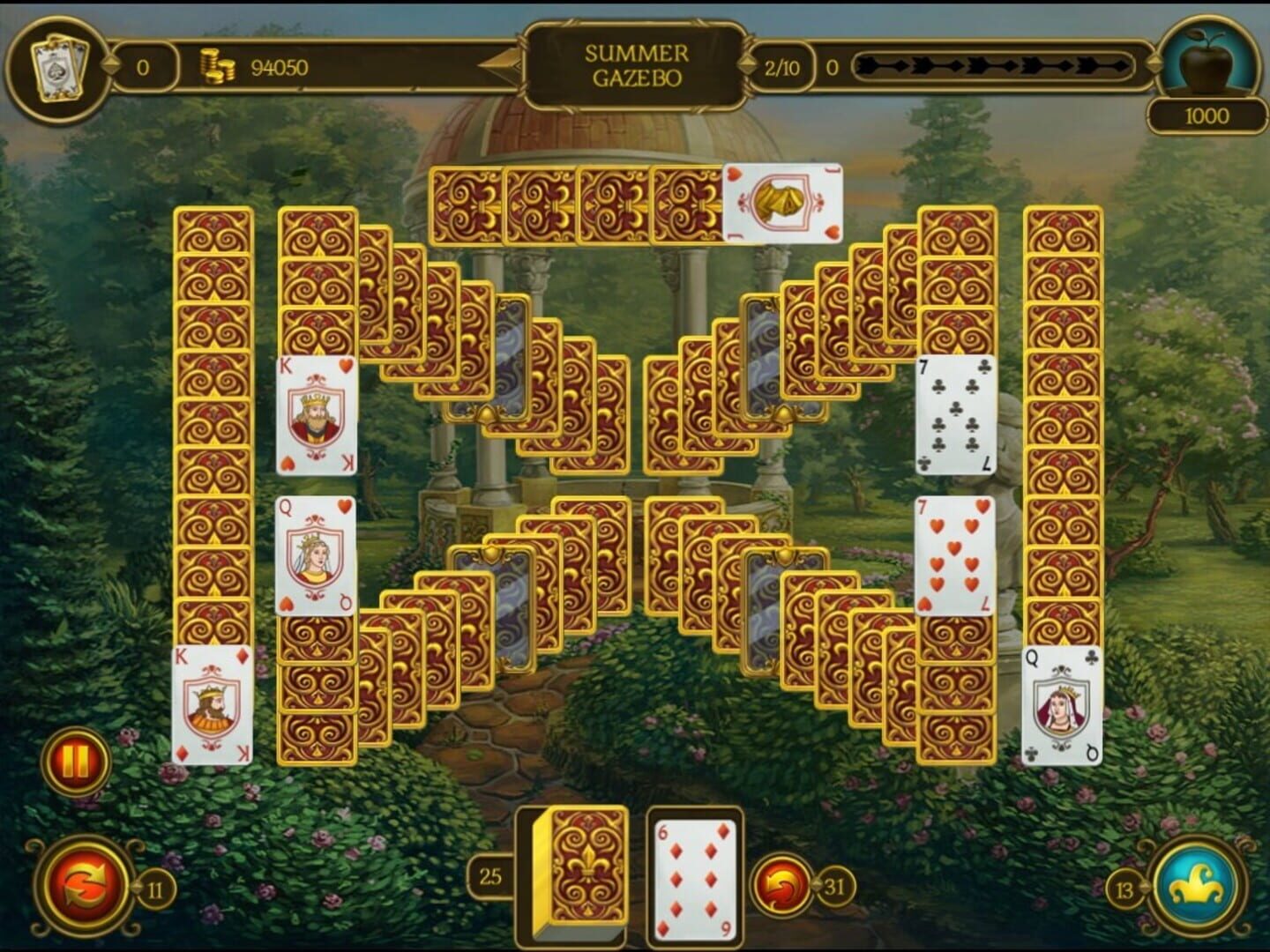 Foto do jogo Knight Solitaire 3