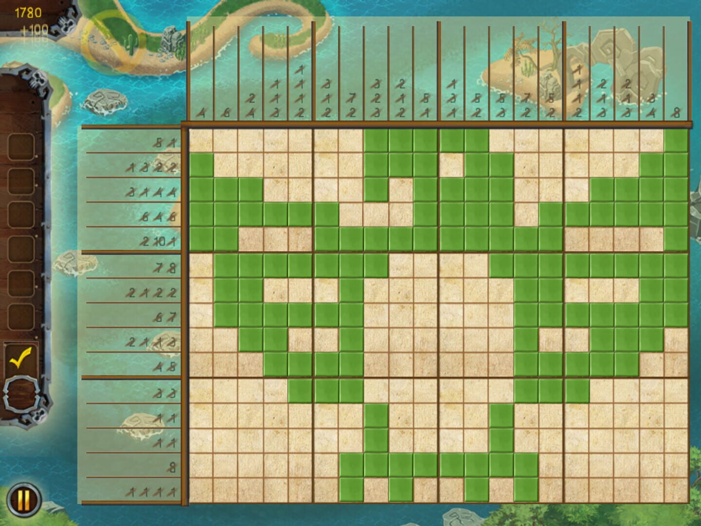 Foto do jogo Fill & Cross: Pirate Riddles 3