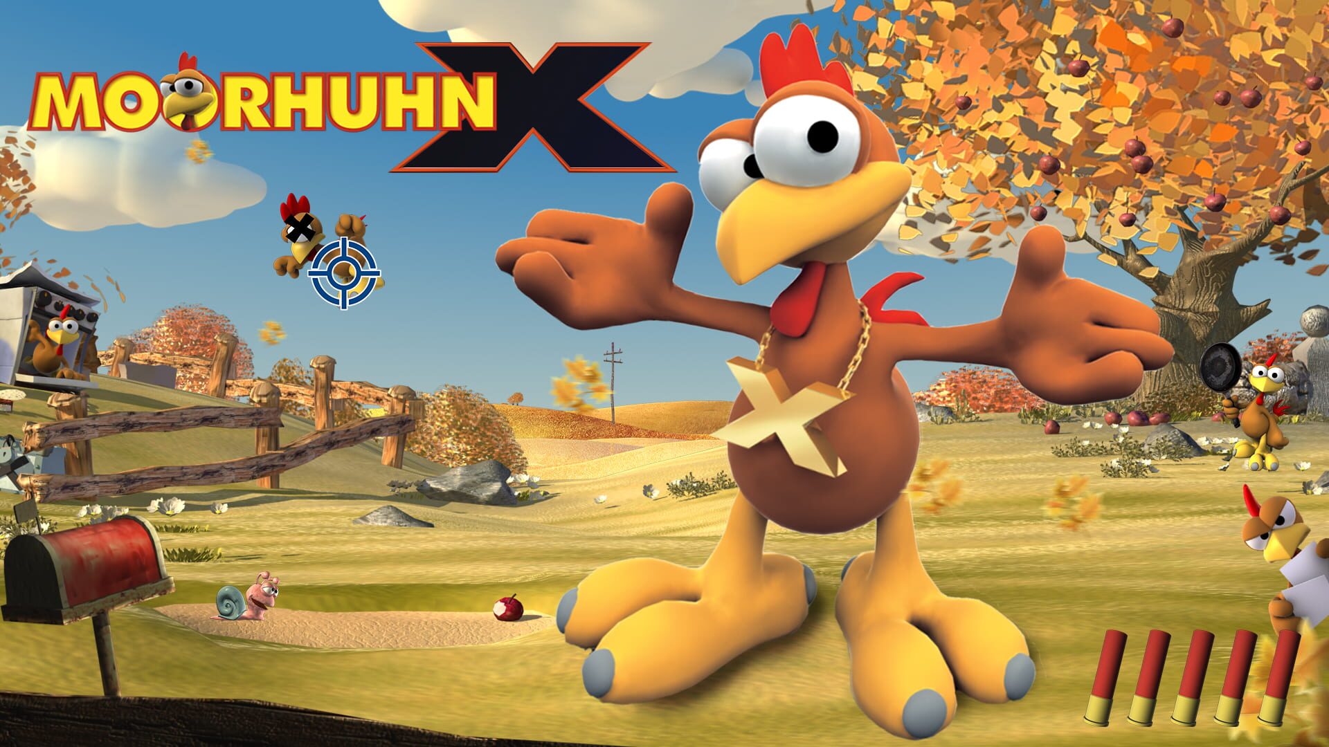 Foto do jogo Moorhuhn X: Crazy Chicken X