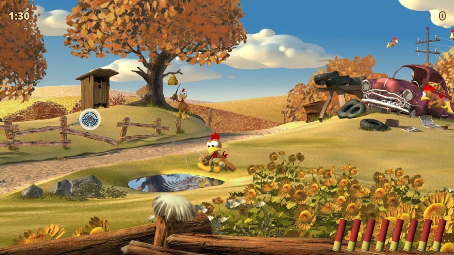 Foto do jogo Moorhuhn X: Crazy Chicken X