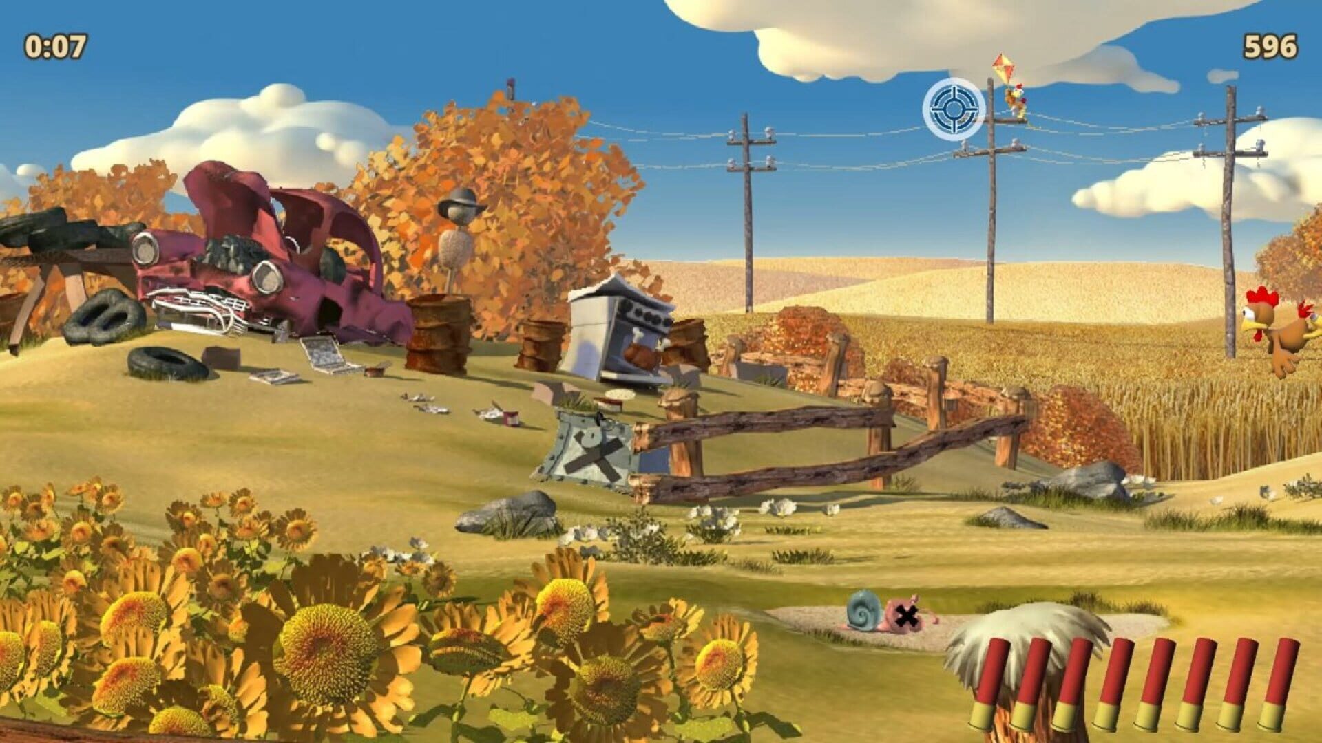 Foto do jogo Moorhuhn X: Crazy Chicken X