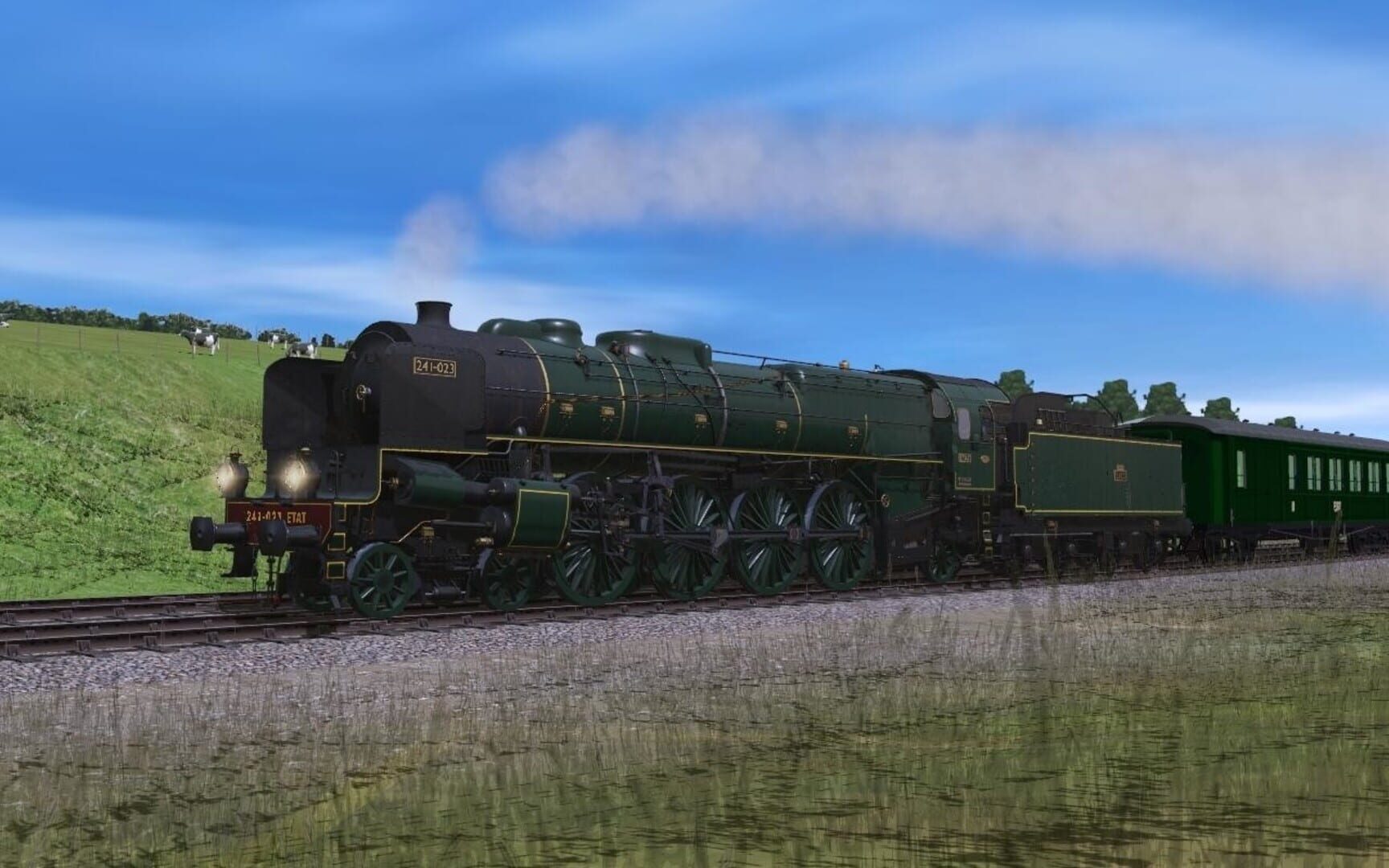 Foto do jogo Trainz Railroad Simulator 2019: Est/Etat 241A Mountain Locomotives