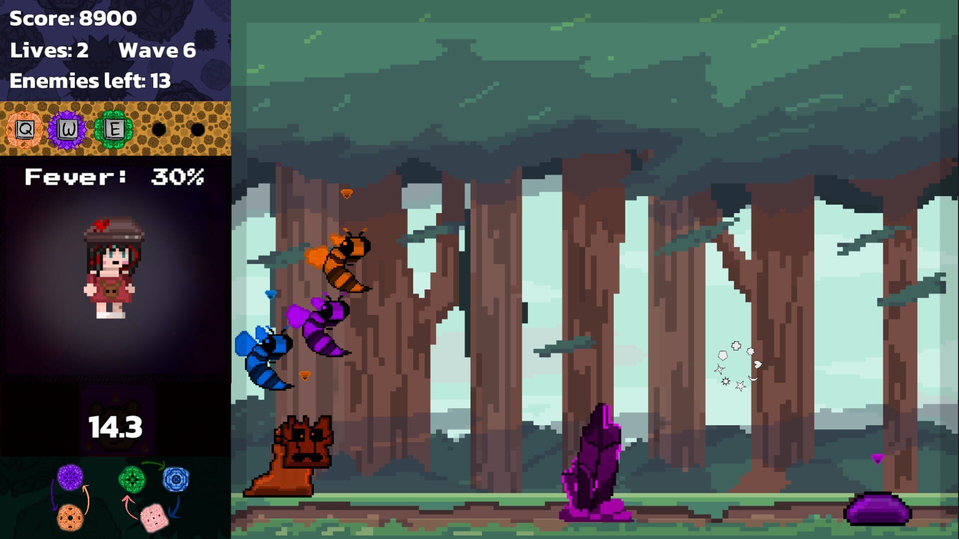 Foto do jogo Cursed Colors