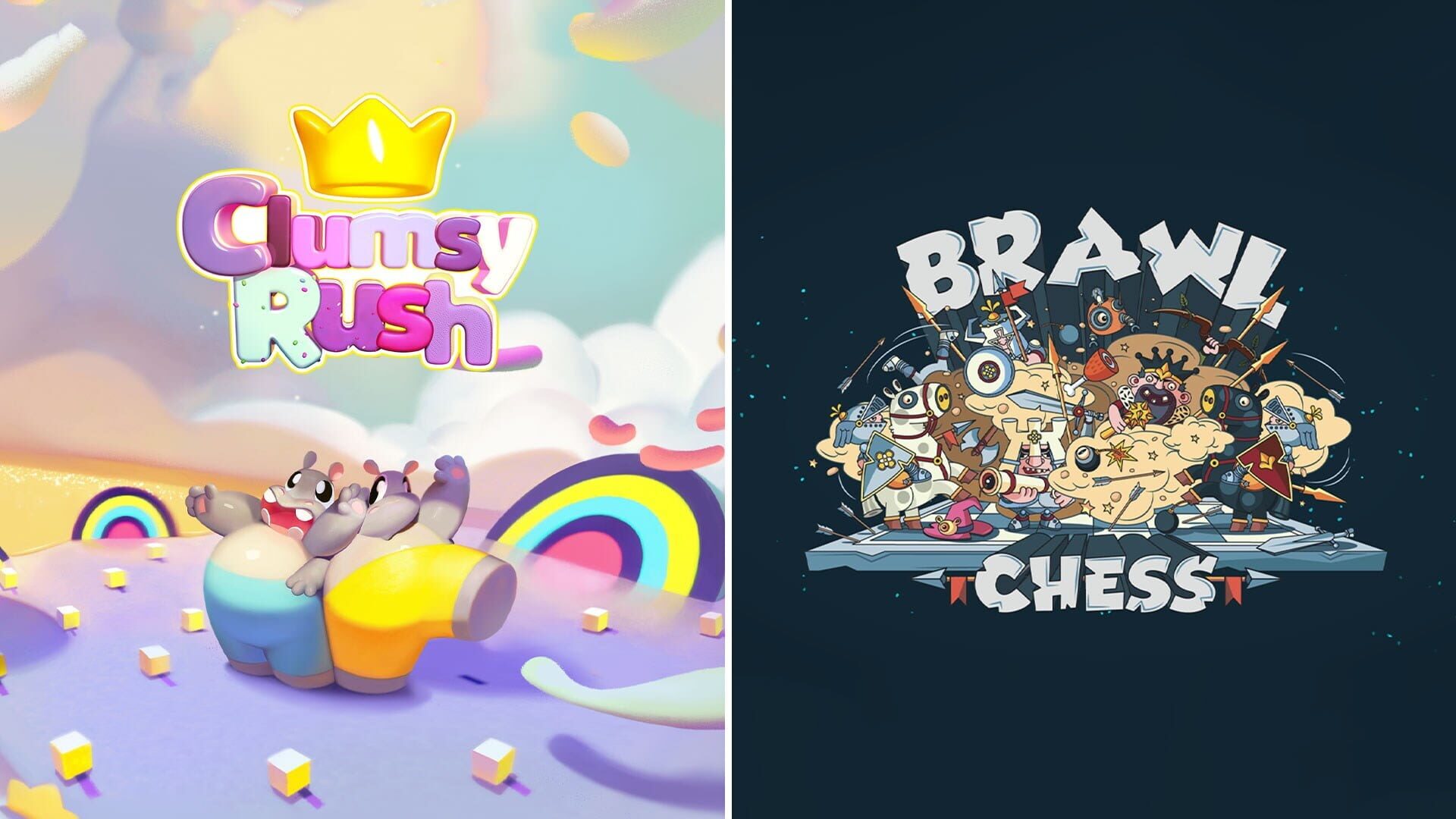 Foto do jogo Clumsy Rush + Brawl Chess Family Bundle