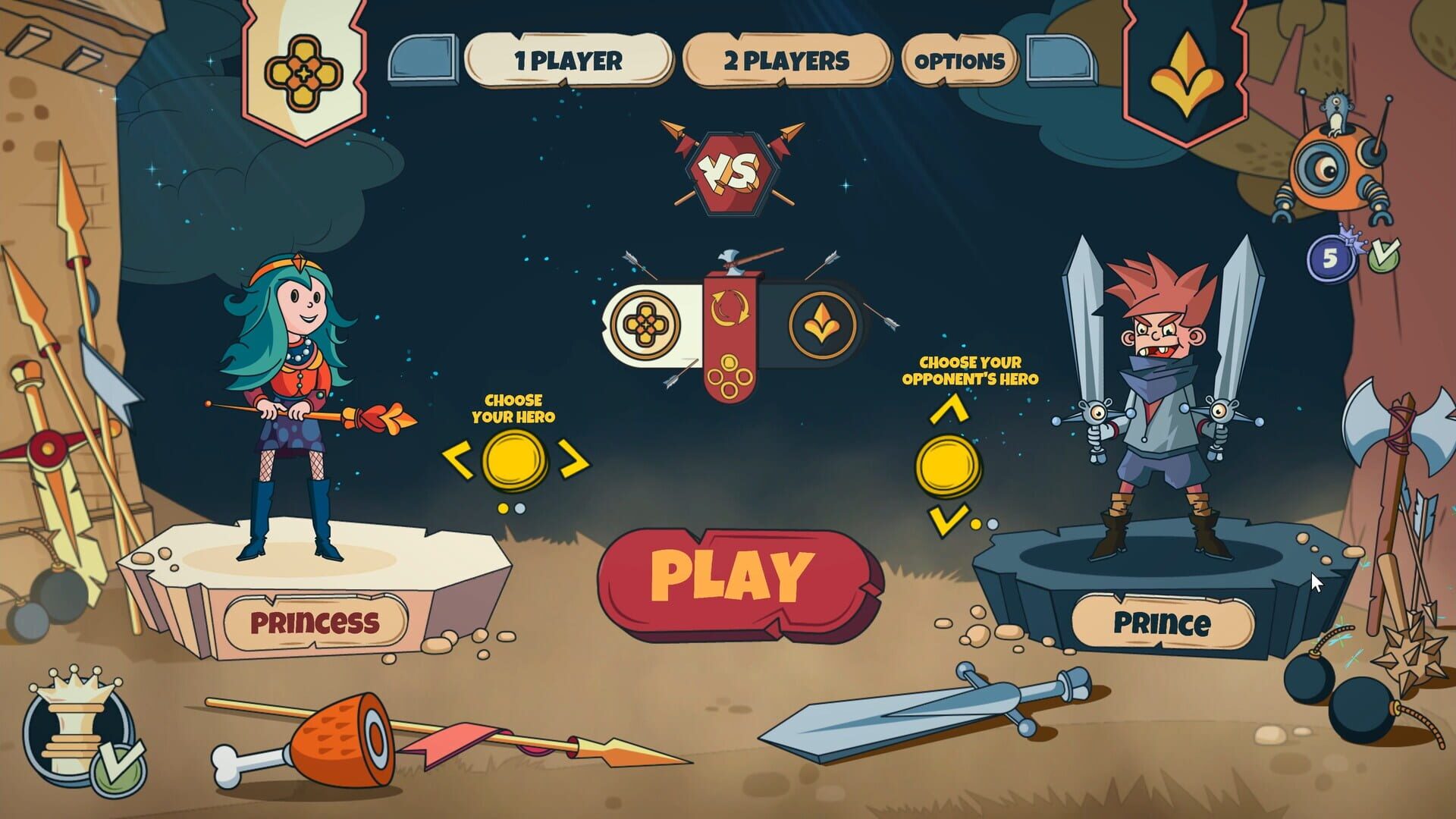 Foto do jogo Clumsy Rush + Brawl Chess Family Bundle