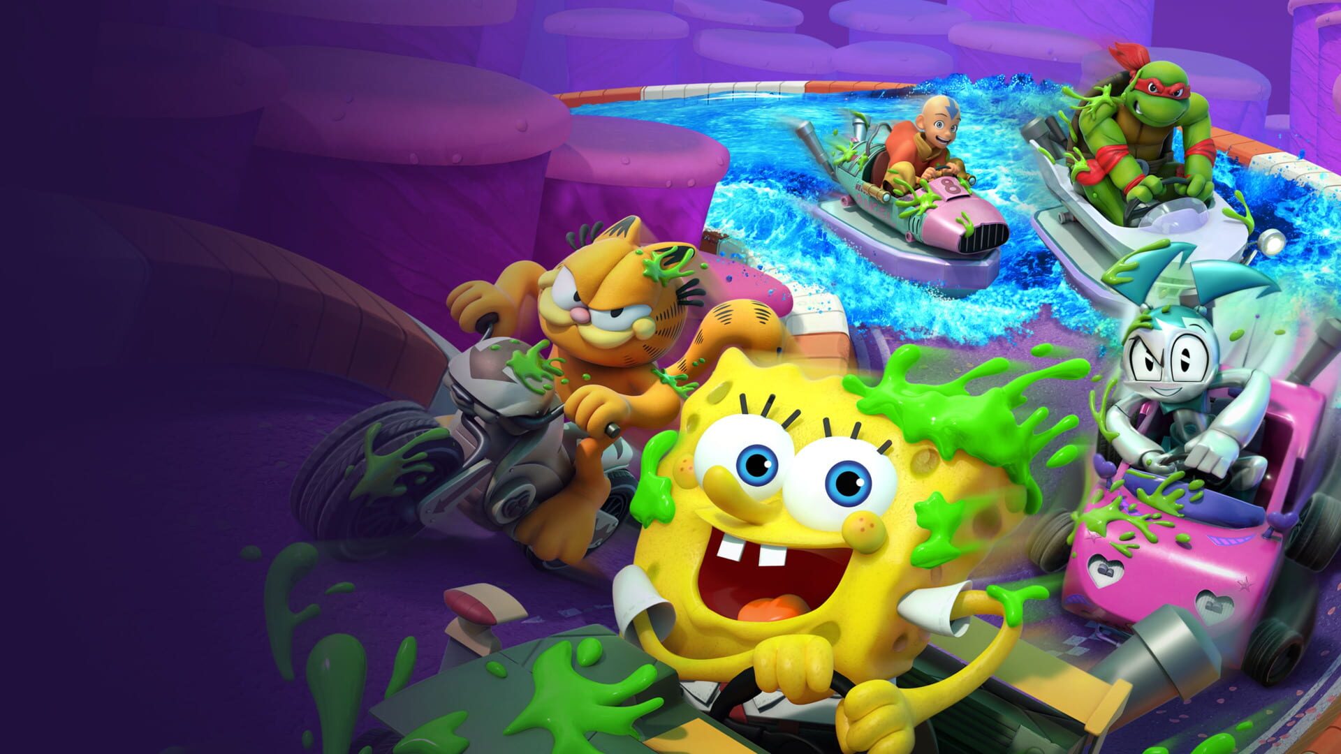 Foto do jogo Nickelodeon Kart Racers 3: Slime Speedway - Turbo Edition