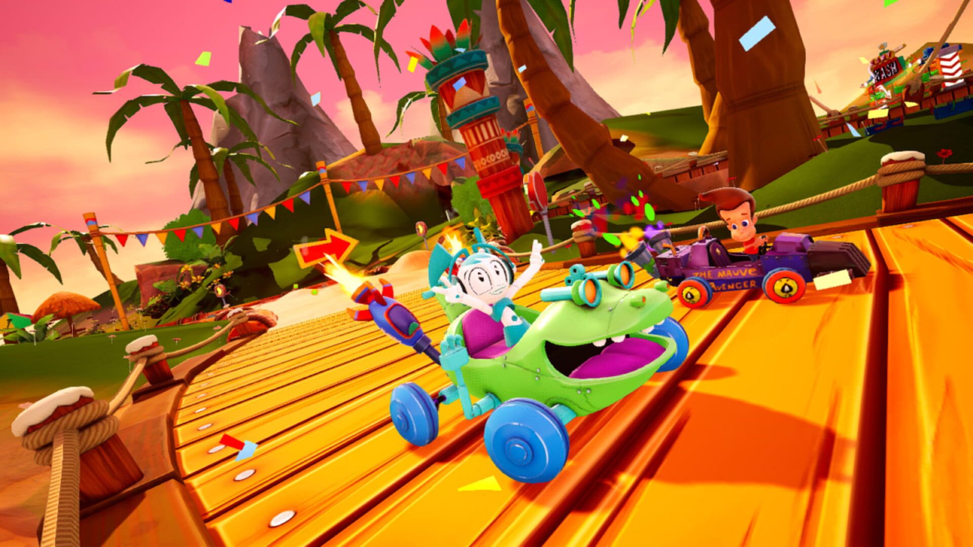 Foto do jogo Nickelodeon Kart Racers 3: Slime Speedway - Turbo Edition