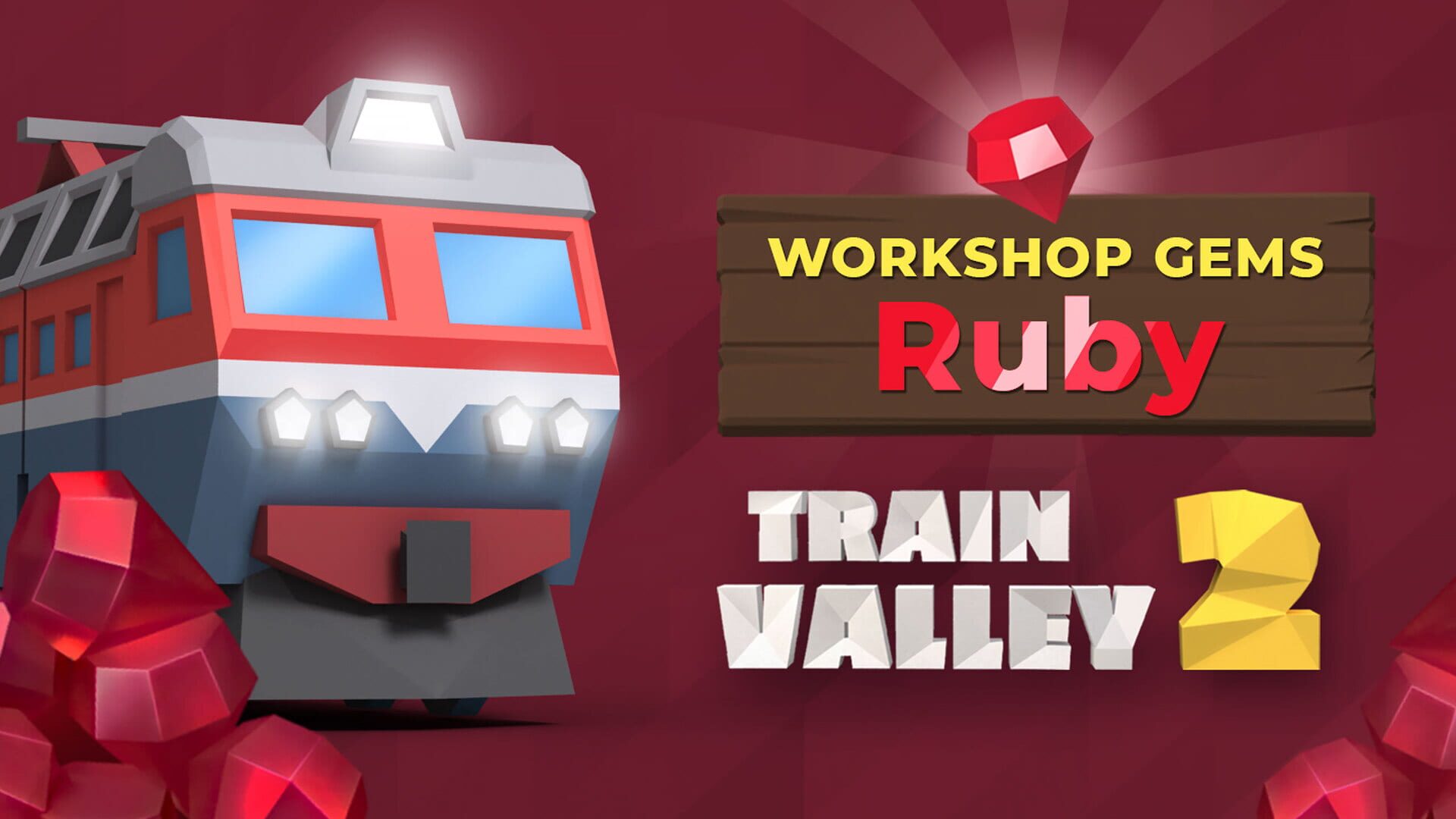 Foto do jogo Train Valley 2: Workshop Gems - Ruby