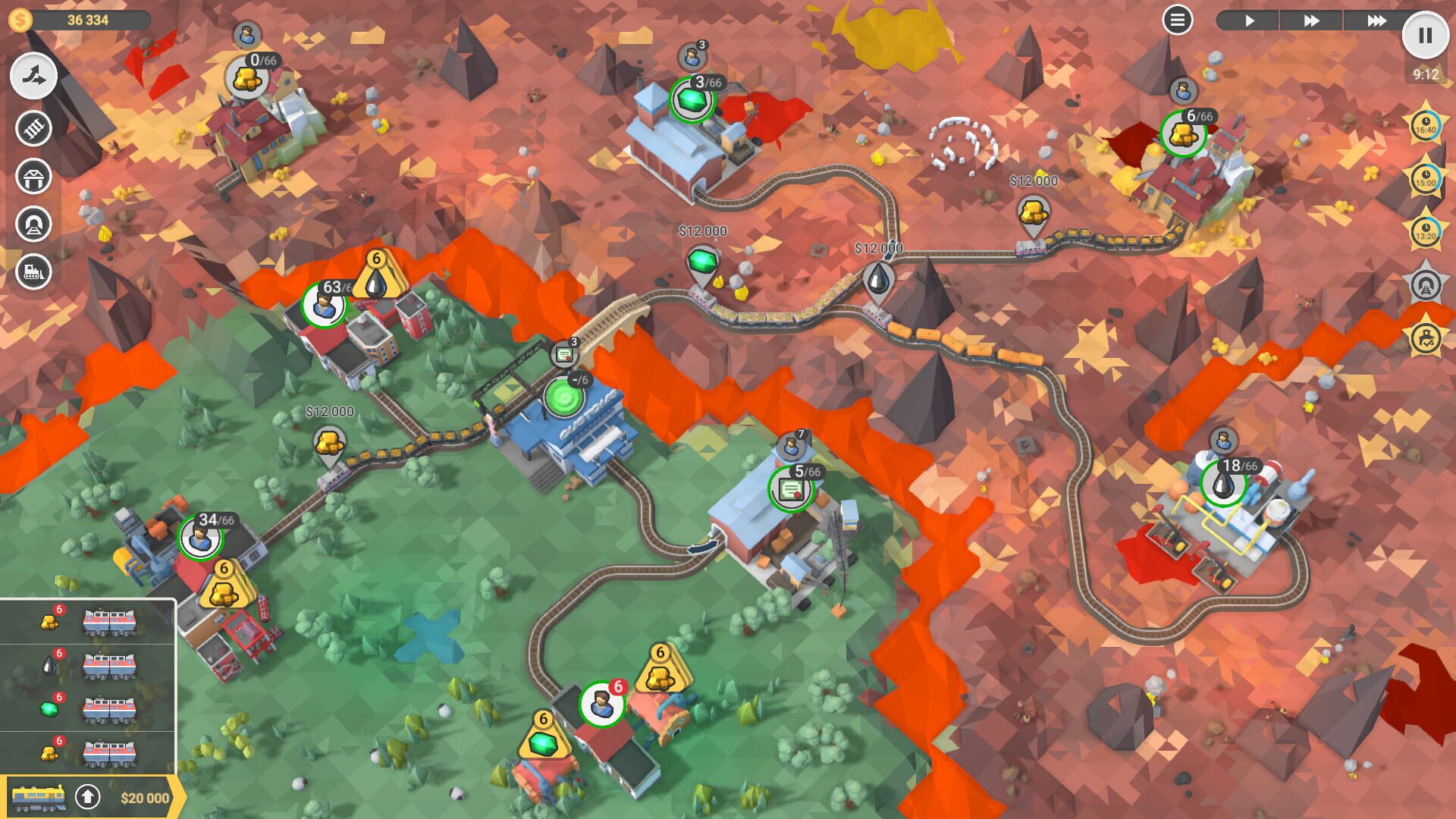 Foto do jogo Train Valley 2: Workshop Gems - Ruby
