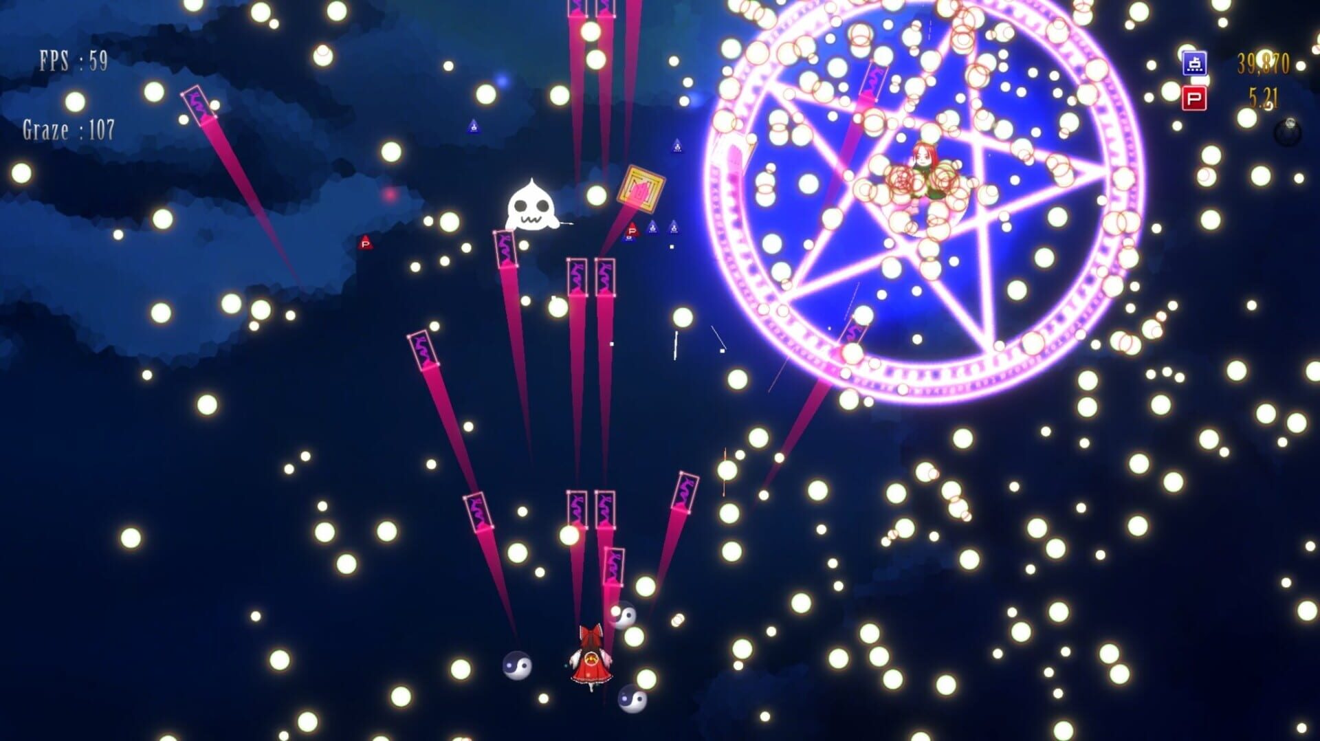 Foto do jogo Touhou Kimono Blast