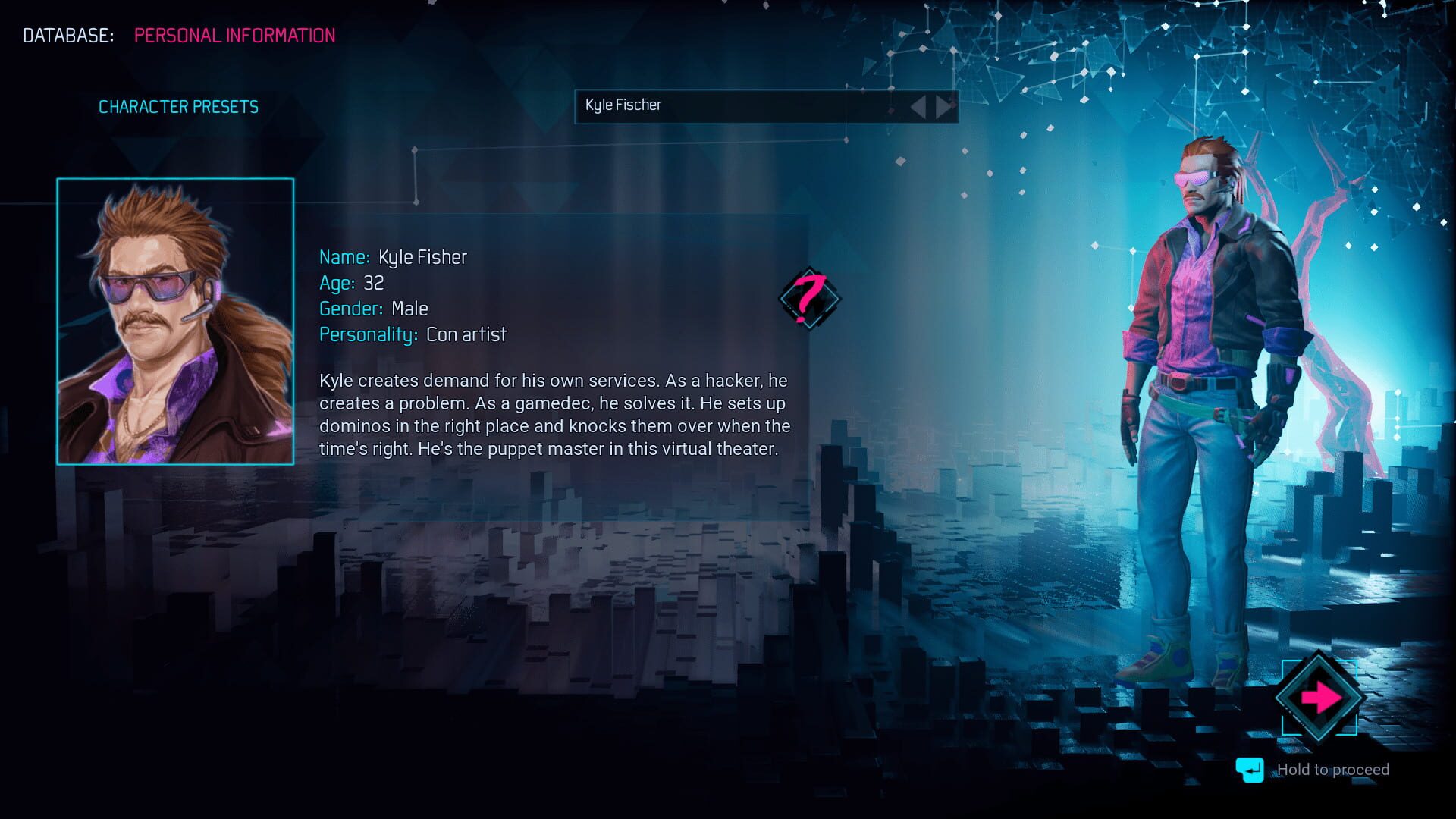 Foto do jogo Gamedec: Definitive Edition - Free Characters Bundle