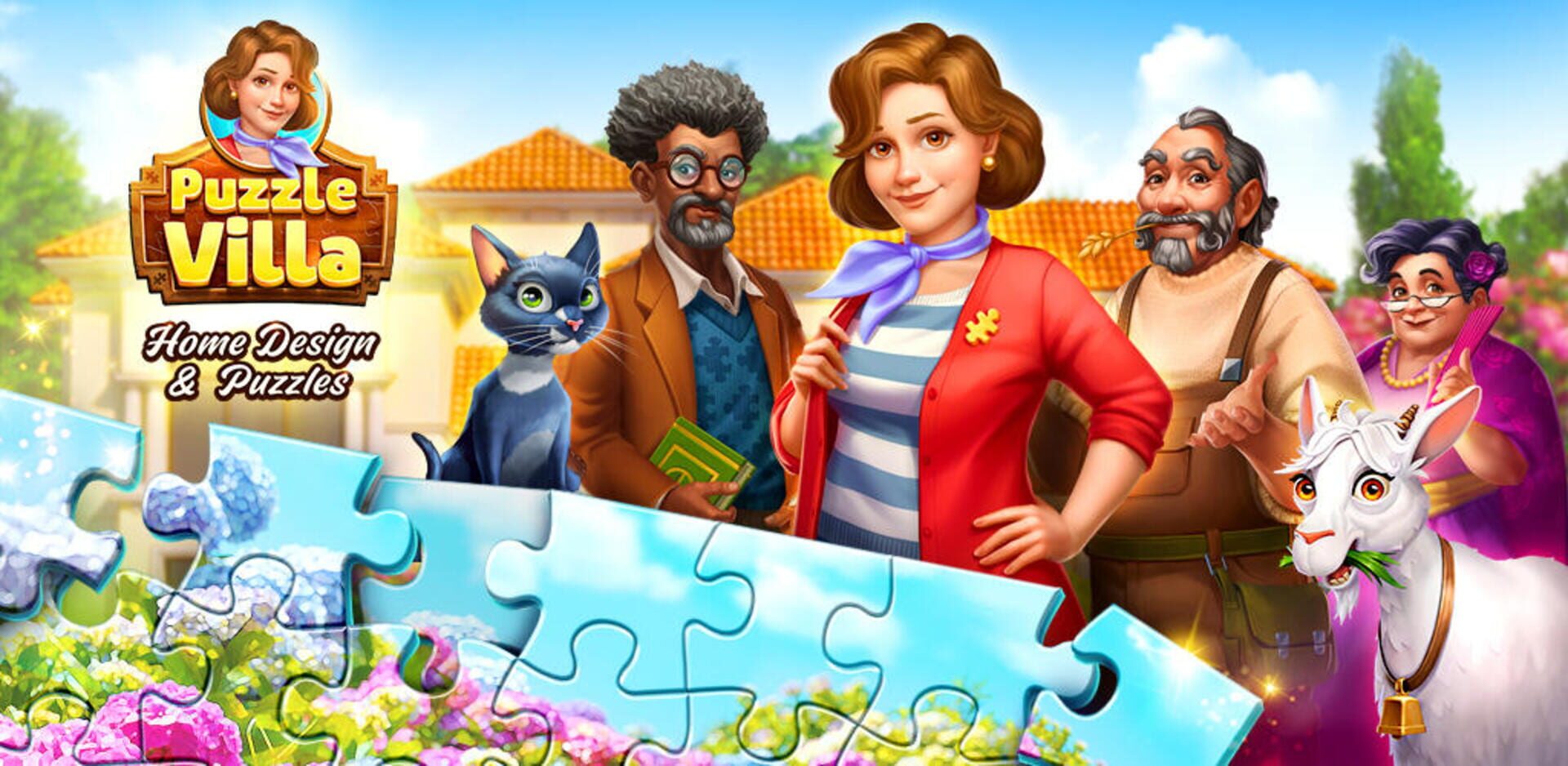 Foto do jogo Jigsaw Puzzle Villa