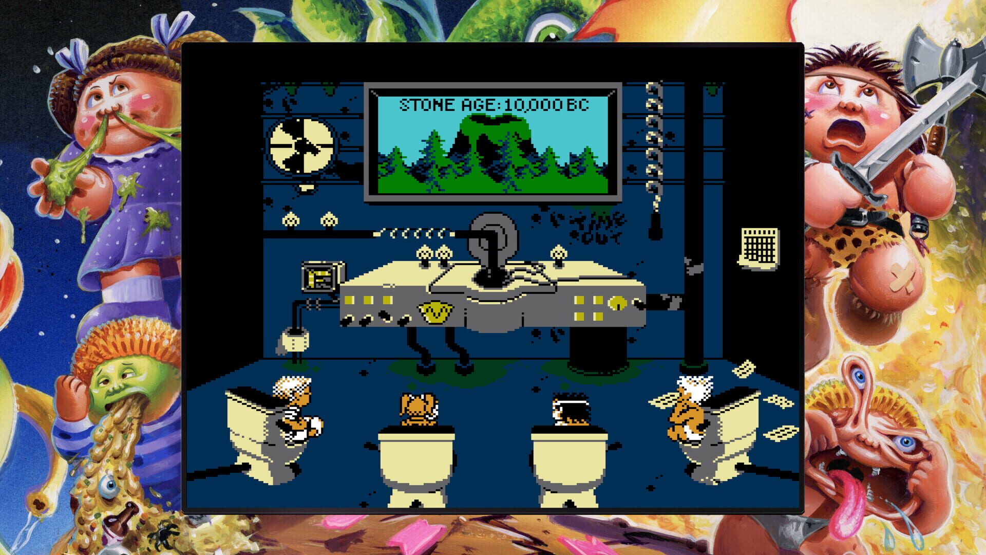 Foto do jogo Garbage Pail Kids: Mad Mike and the Quest for Stale Gum