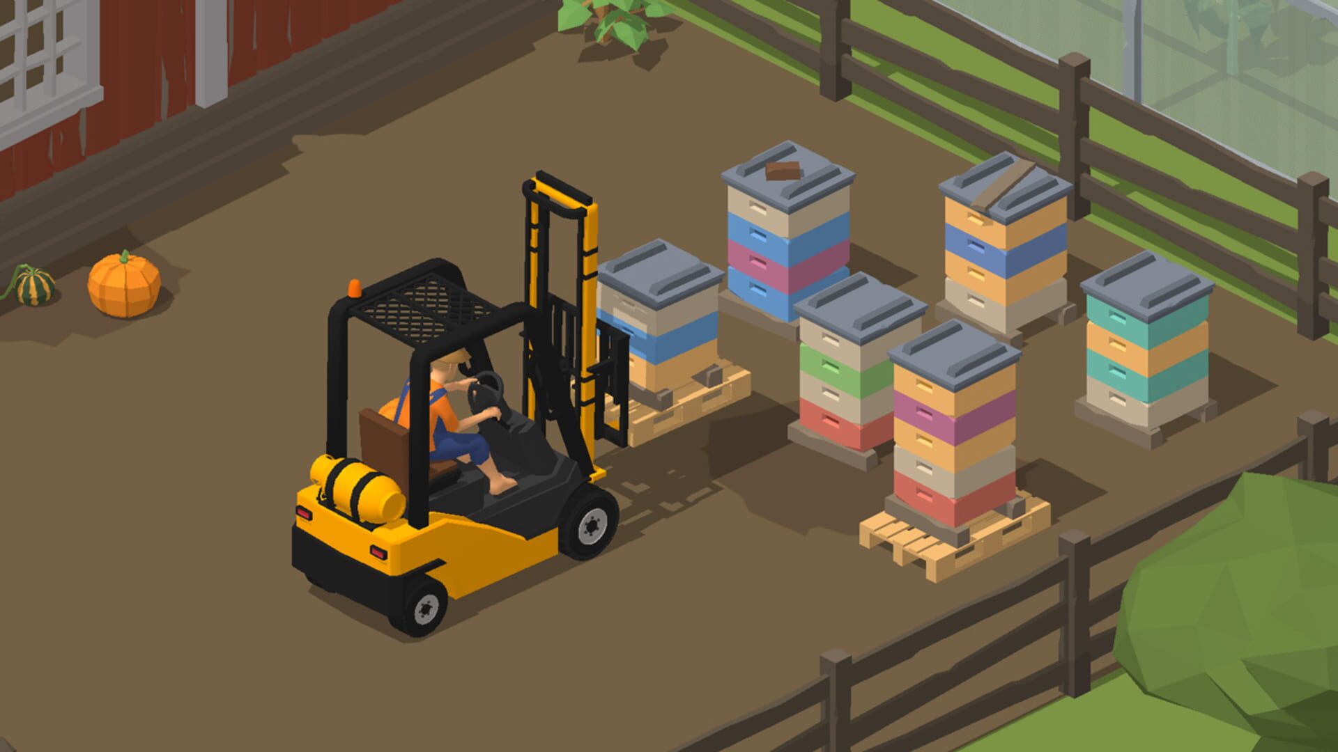 Foto do jogo Forklift Extreme: Vertigo Farm
