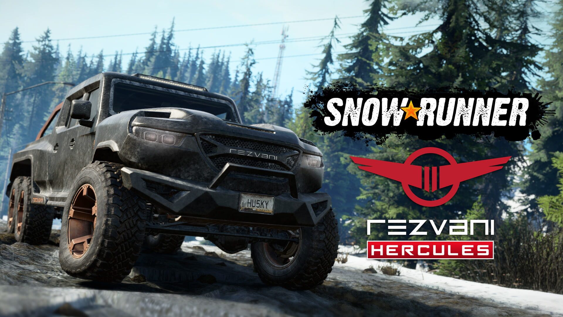 Foto do jogo SnowRunner: Rezvani Hercules