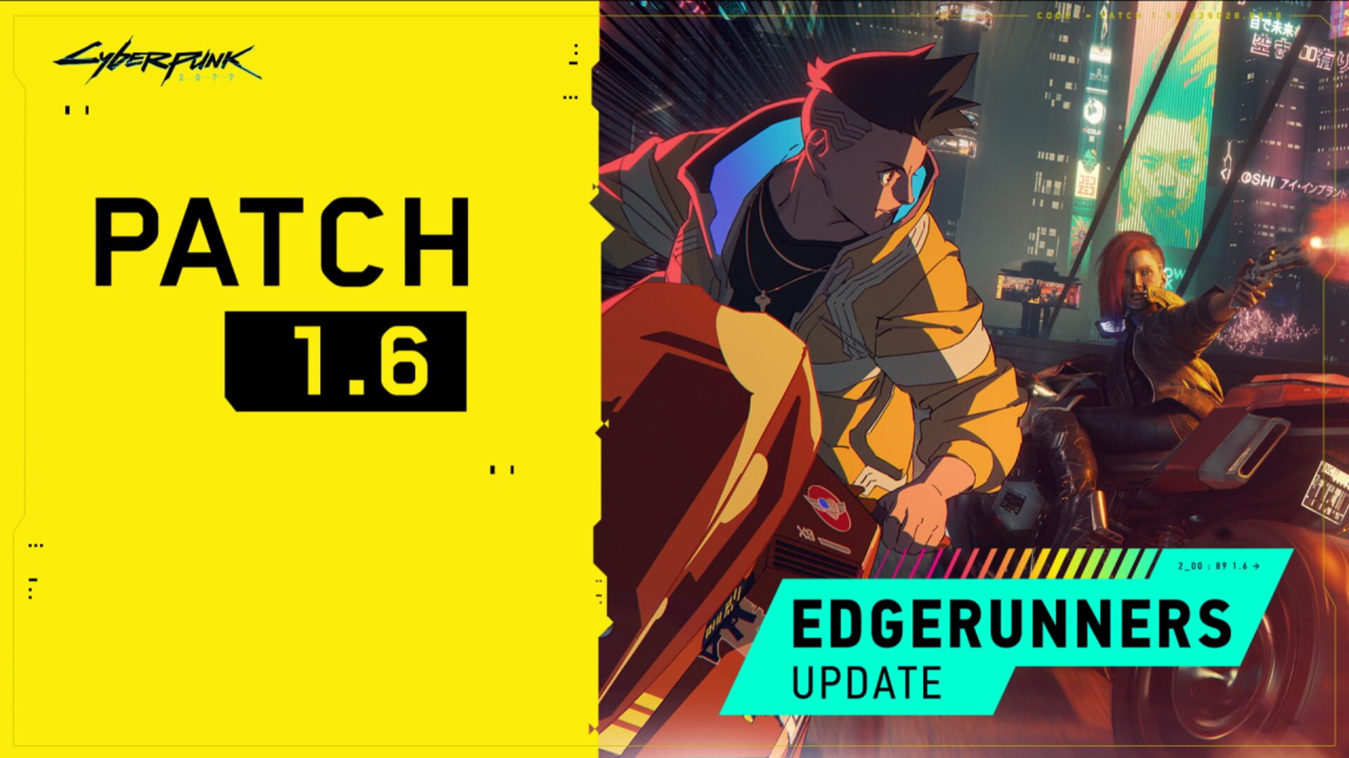 Foto do jogo Cyberpunk 2077: Edgerunners Update