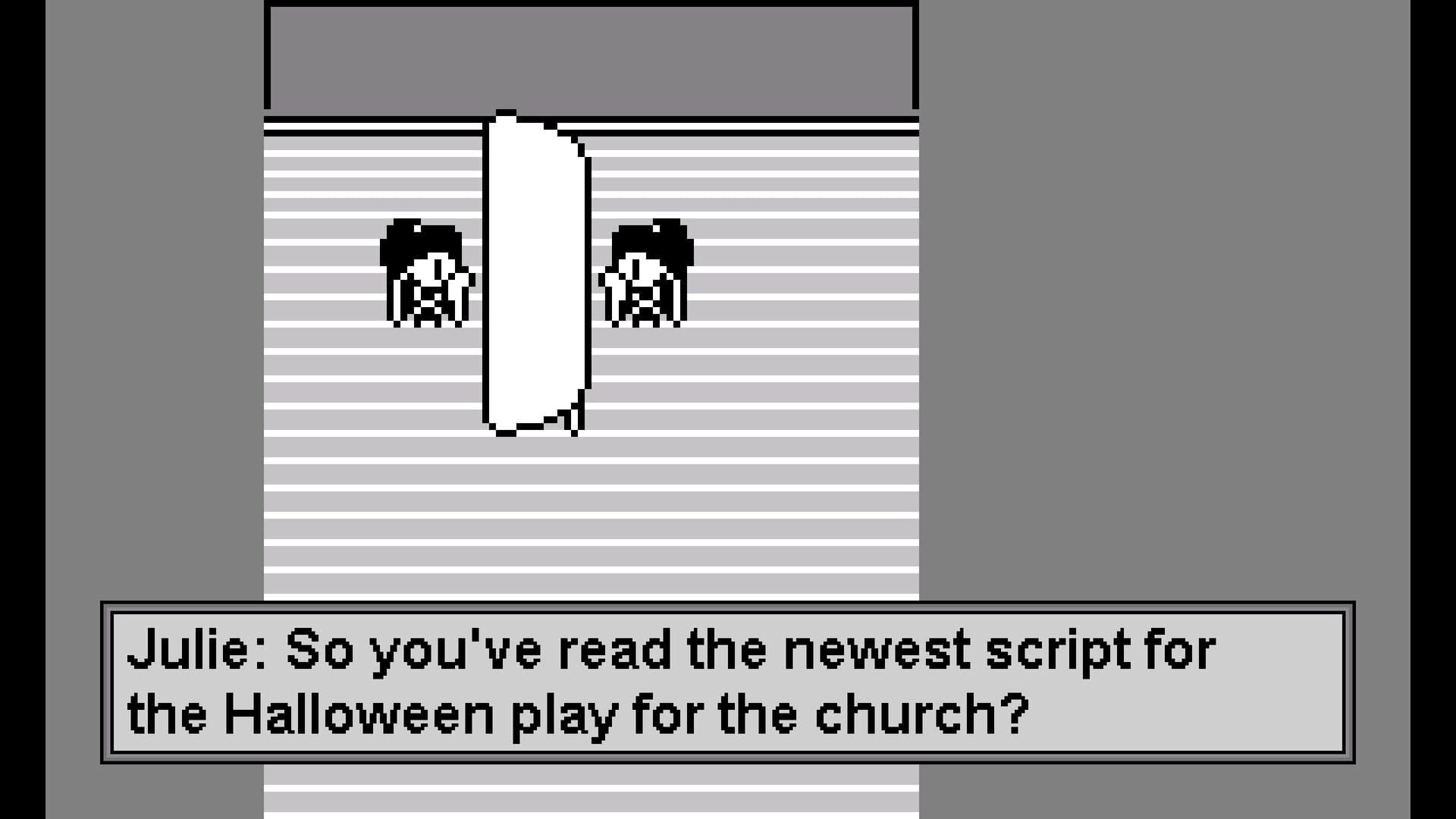 Foto do jogo Welcome to Erin's Story in the World of Our Church and Halloween: Visual Novel