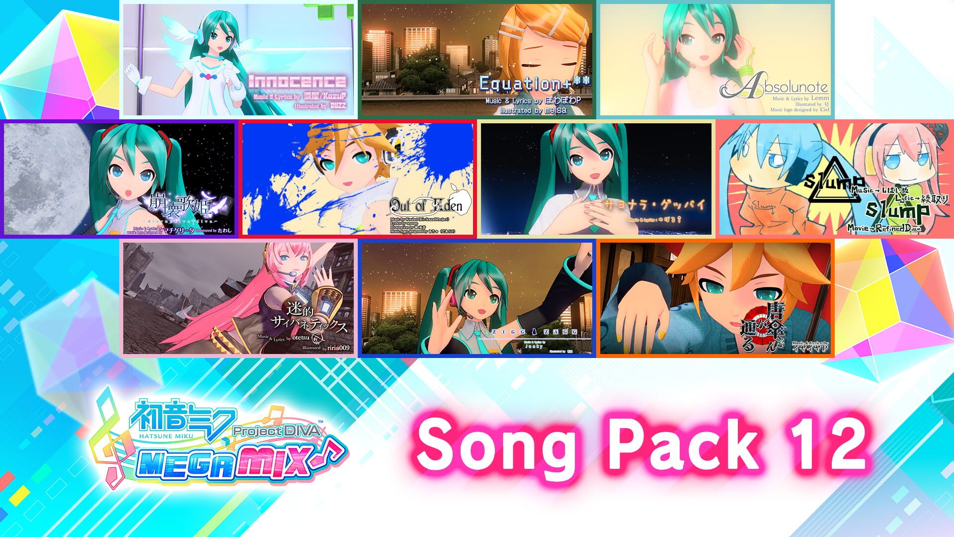 Foto do jogo Hatsune Miku: Project Diva - Mega Mix Song Pack 12