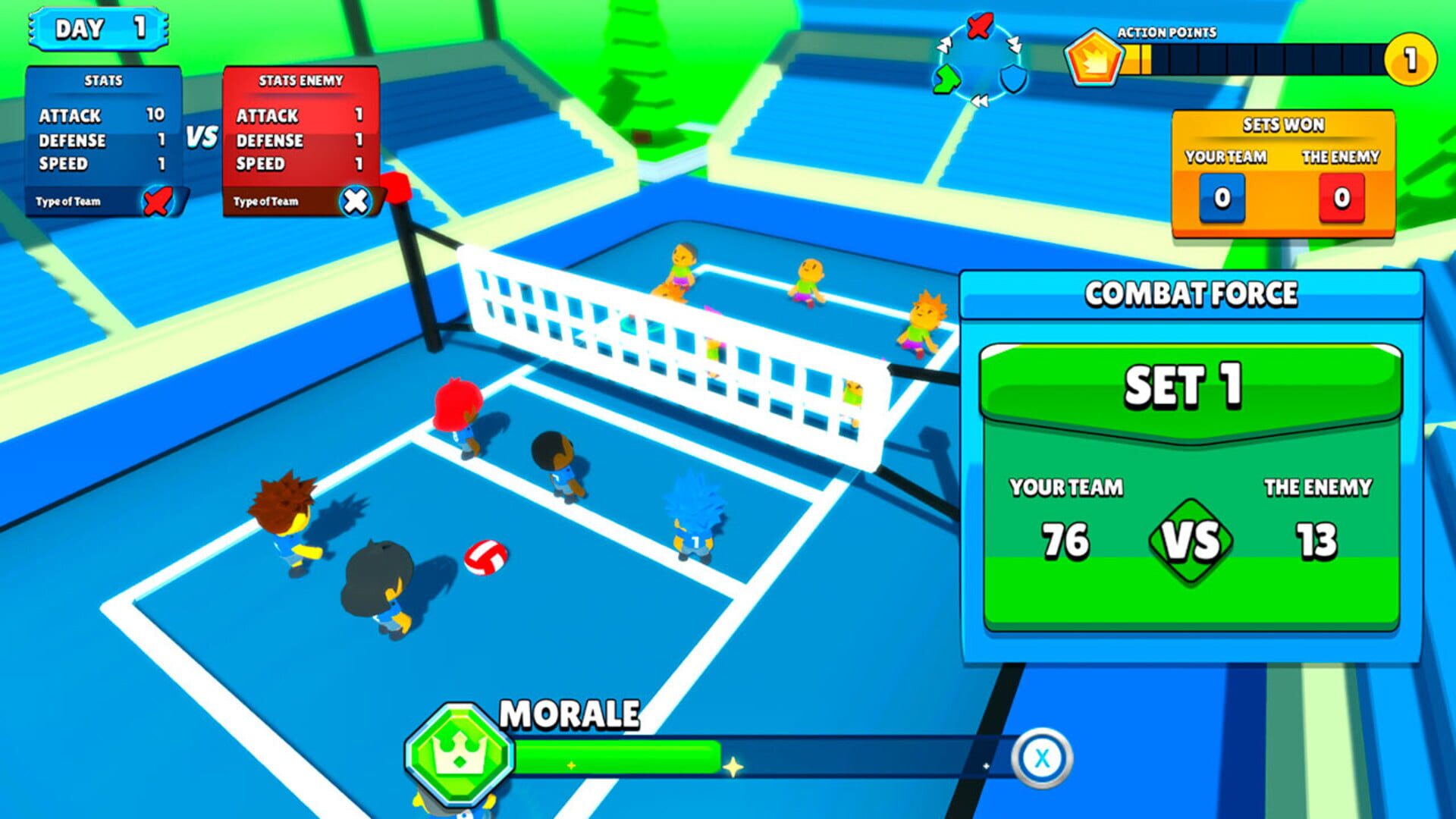 Foto do jogo Volleyball Trainer: The Legend of Sports