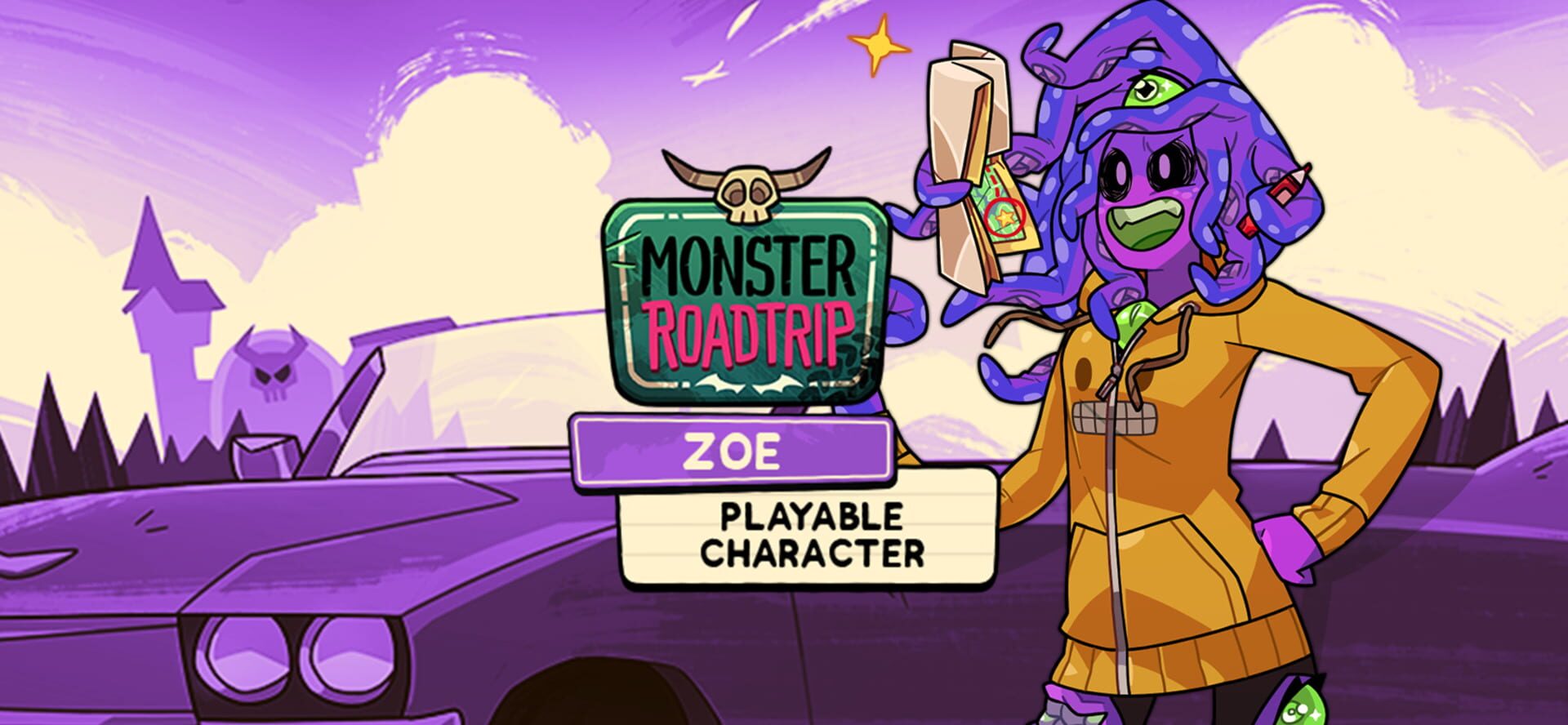 Foto do jogo Monster Prom 3: Monster Roadtrip - Playable Character Zoe