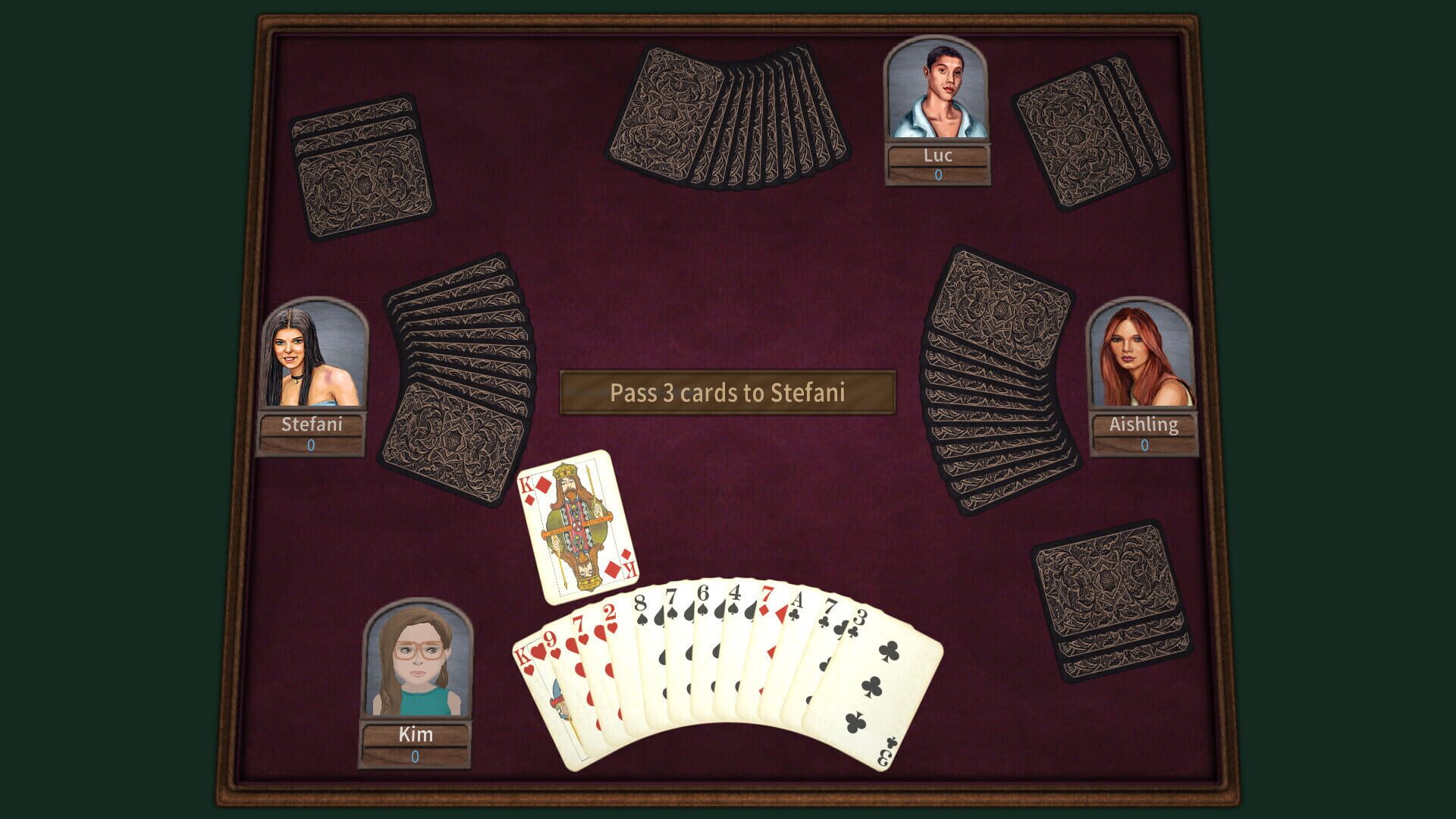 Foto do jogo GrassGames Hearts 3