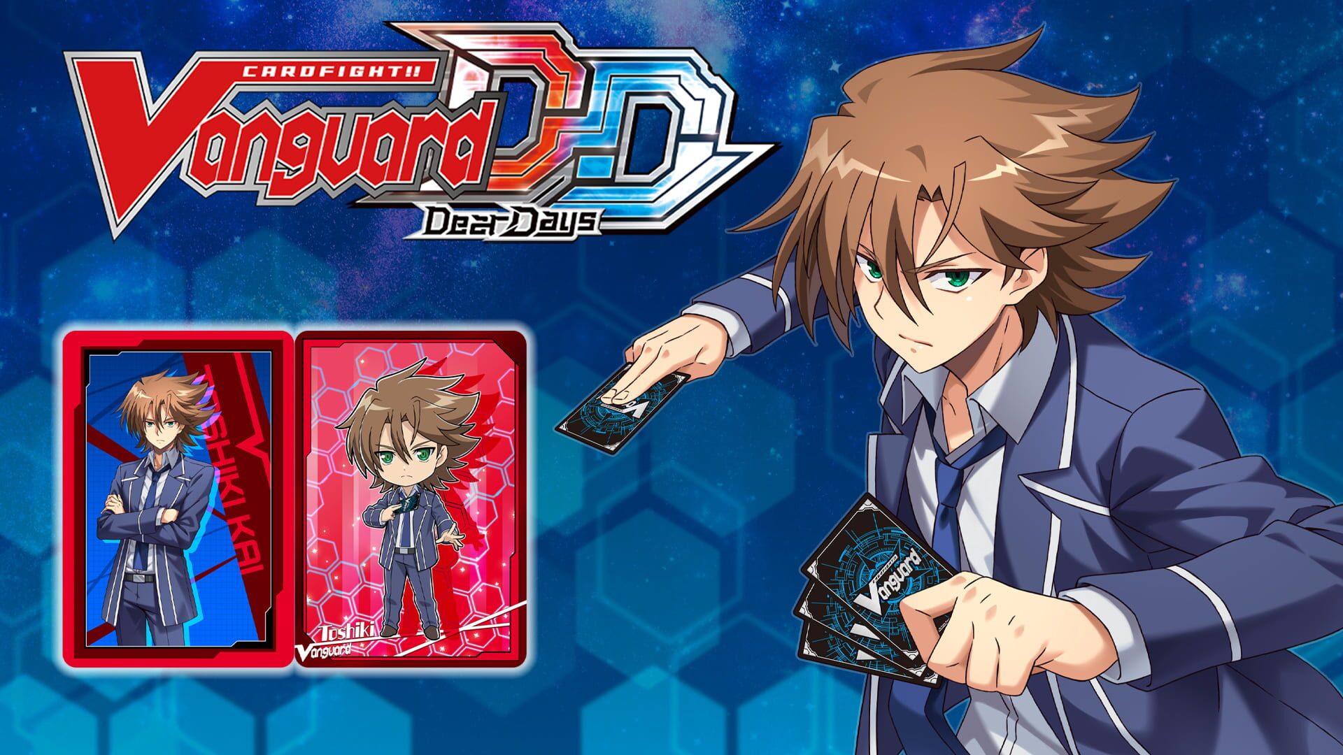 Foto do jogo Cardfight!! Vanguard: Dear Days - Character Set 02: Toshiki Kai