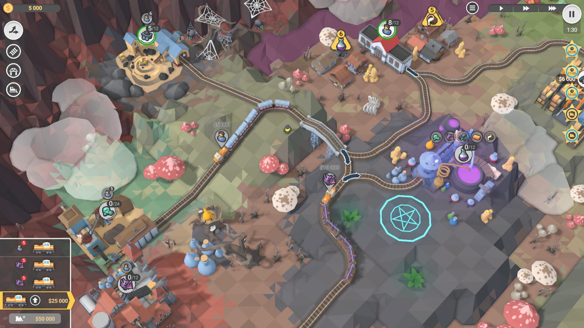 Foto do jogo Train Valley 2: Workshop Gems - Sapphire