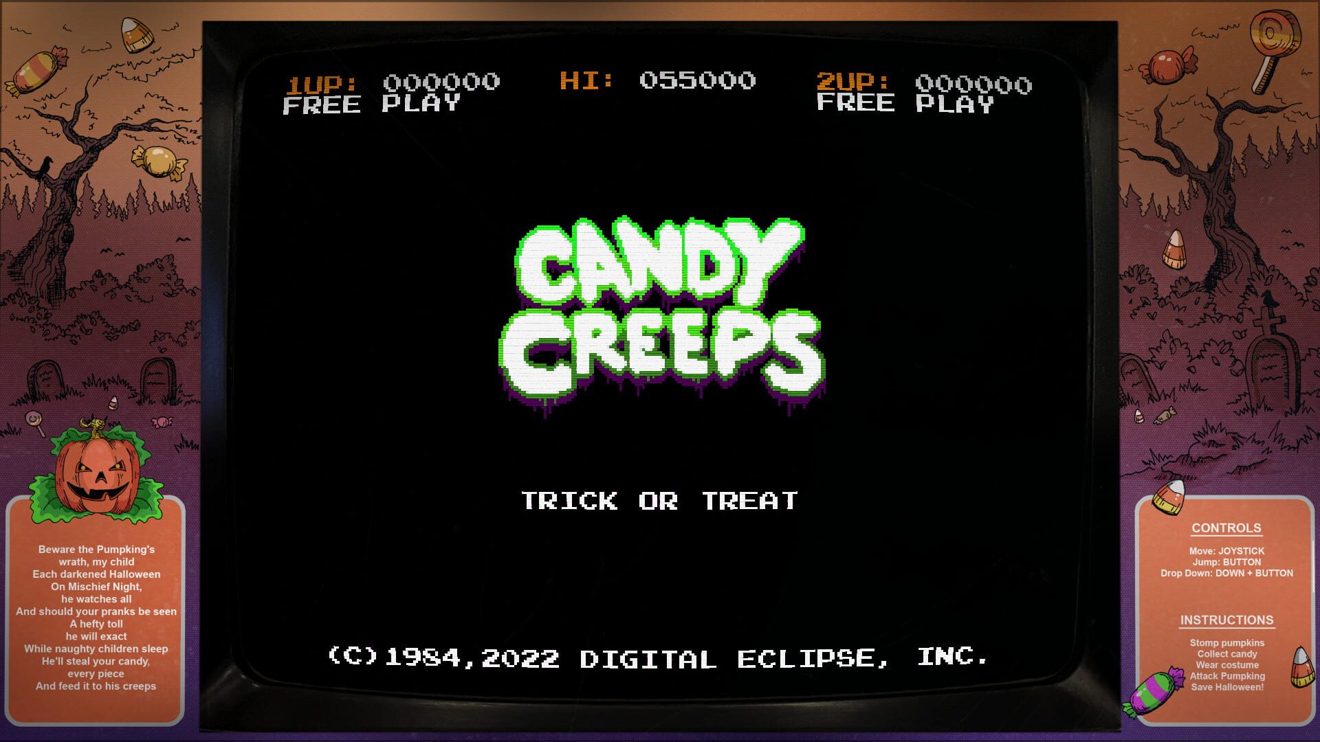 Foto do jogo Candy Creeps