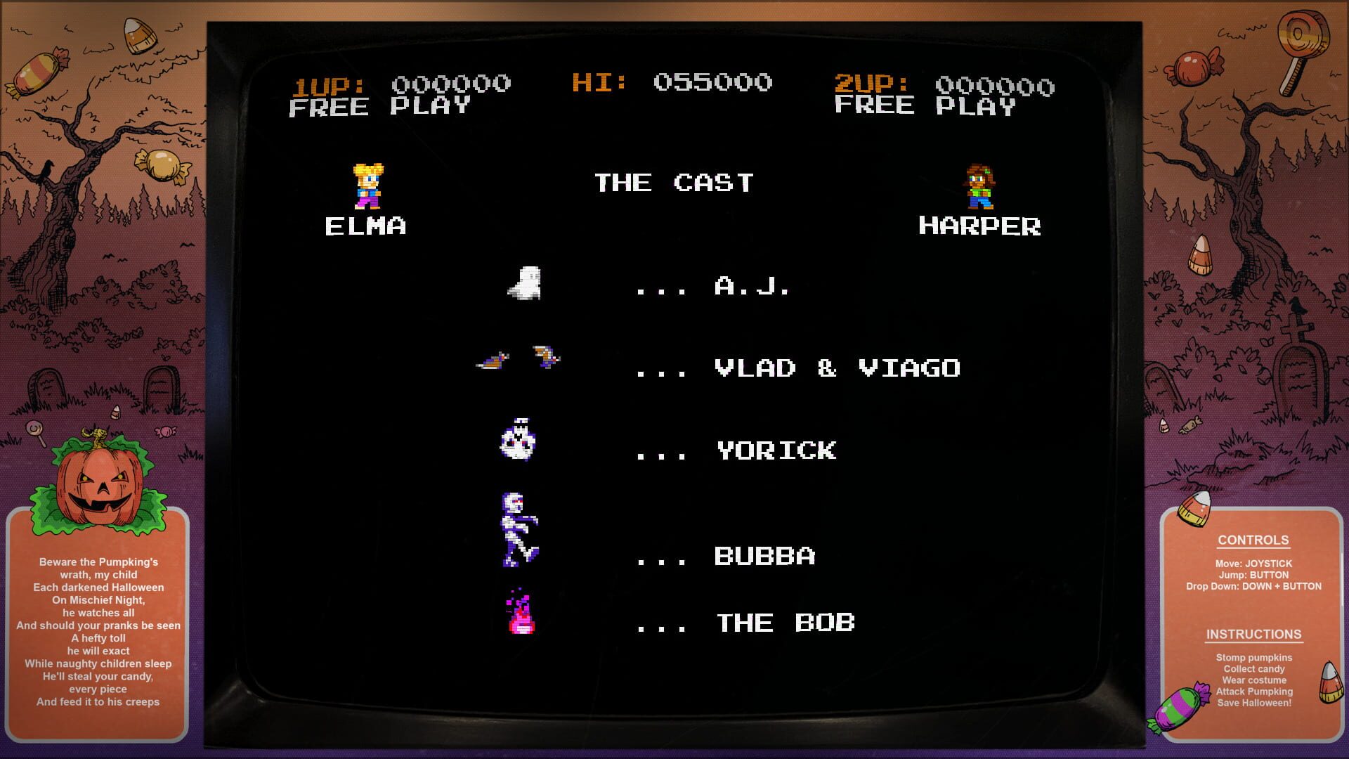 Foto do jogo Candy Creeps