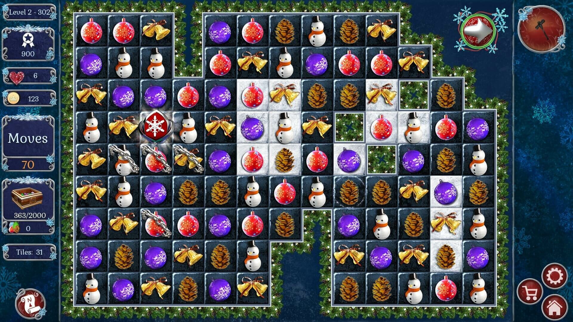 Foto do jogo Jewel Match: Winter Wonderland 2 - Collector's Edition