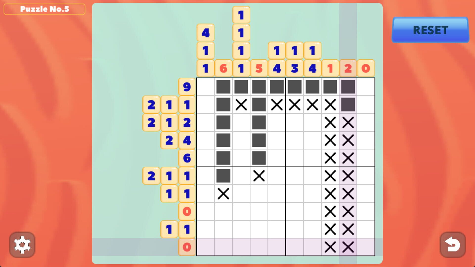Foto do jogo Nonogram: Girl's Sweets II