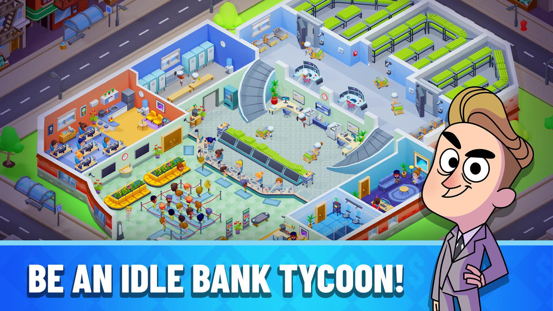 Foto do jogo Idle Bank Tycoon