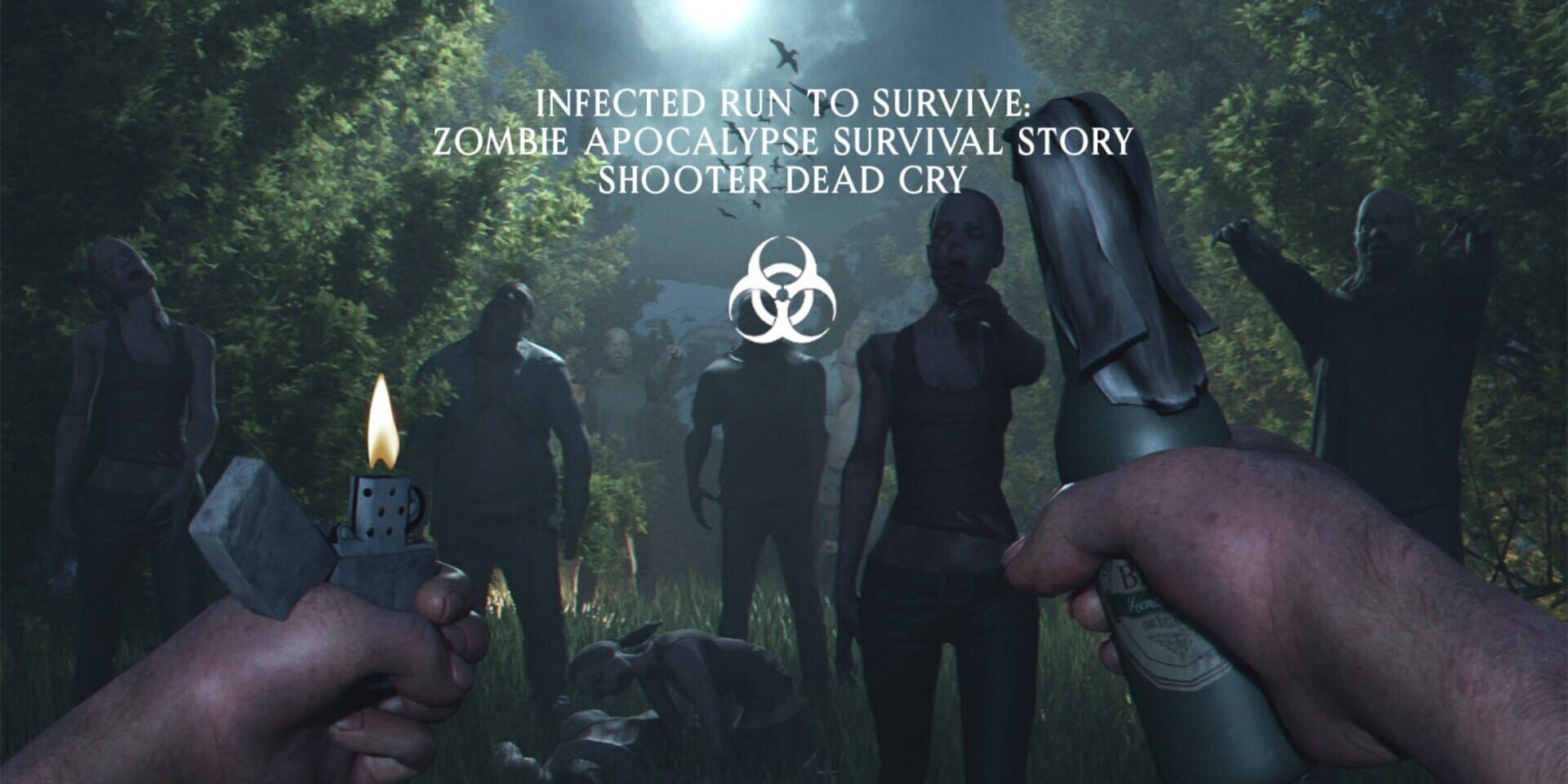 Foto do jogo Infected run to Survive: Zombie Apocalypse Survival Story Shooter Dead Cry