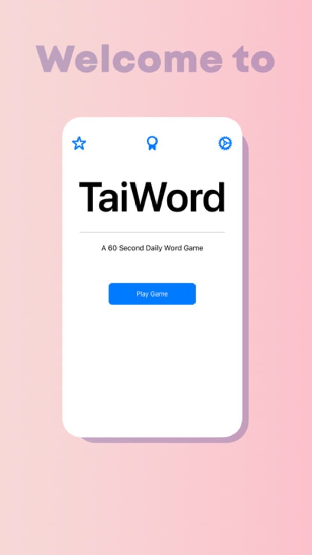Foto do jogo TaiWord: A Daily Word Game