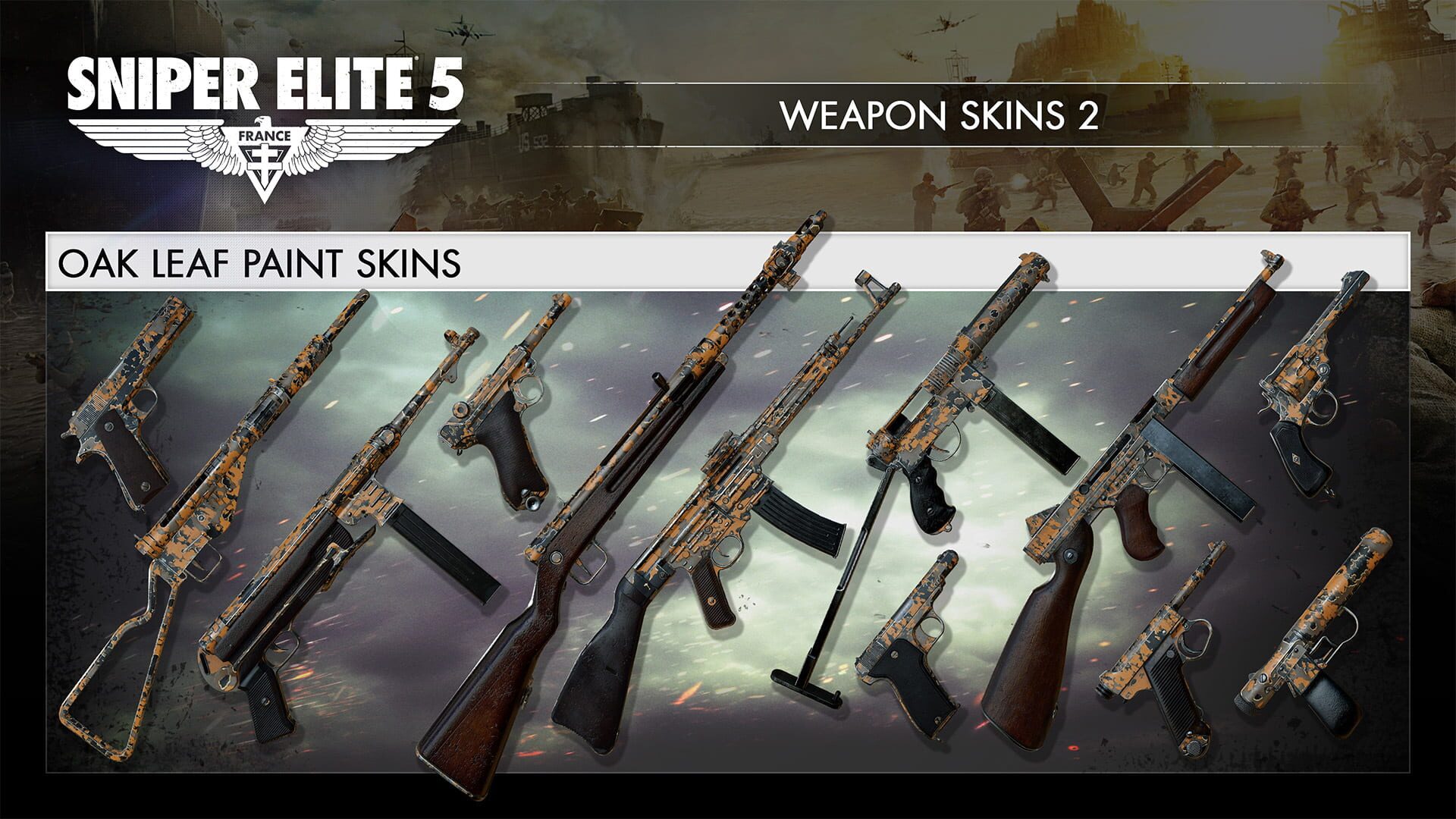 Foto do jogo Sniper Elite 5: Conqueror Mission, Weapon and Skin Pack