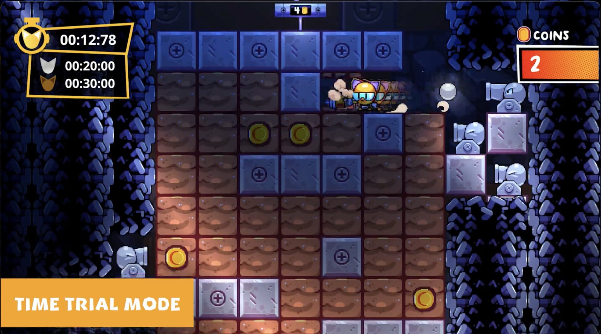 Foto do jogo Adventure Kitty: Drill Buster