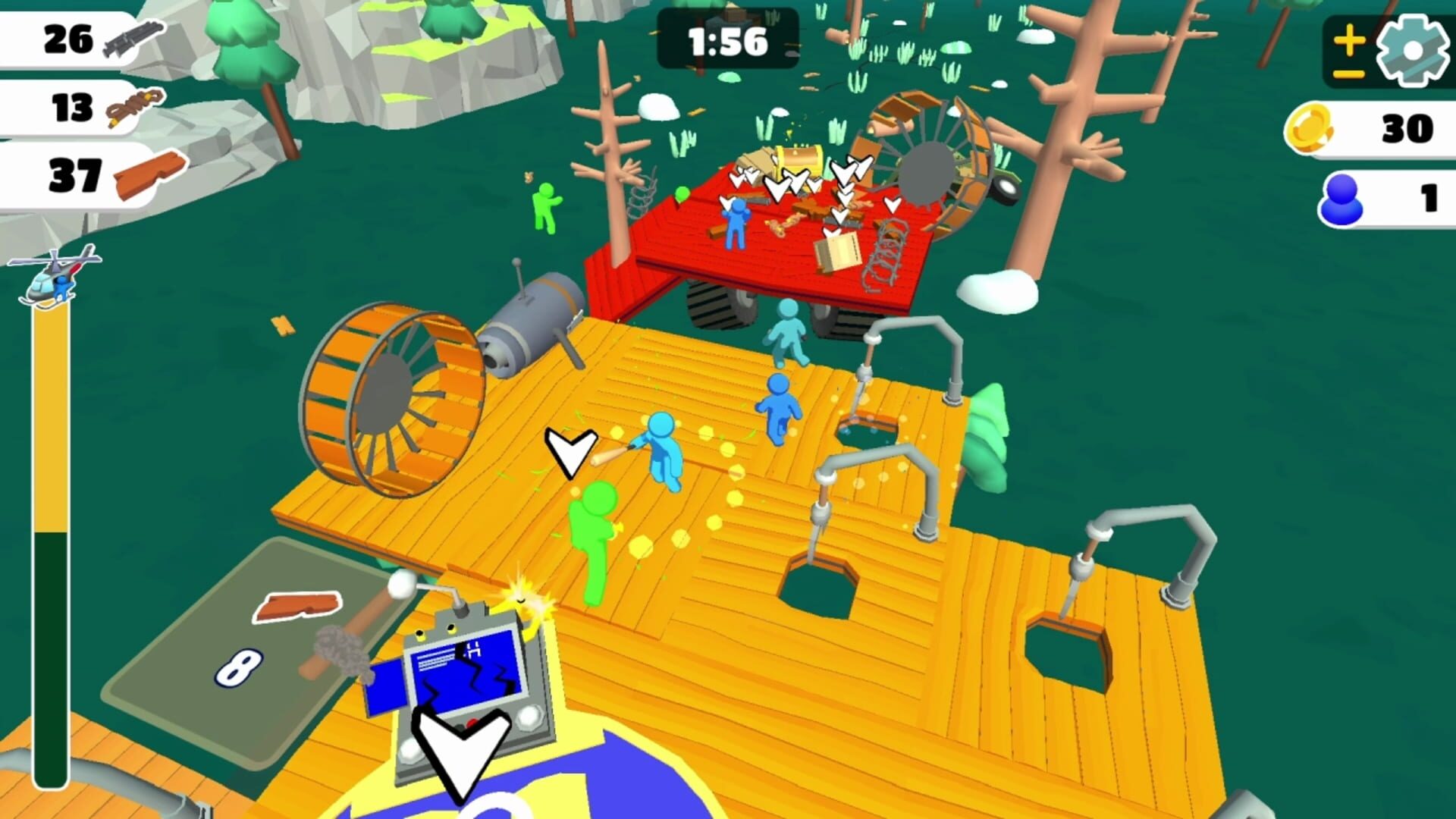 Foto do jogo Zombie Raft