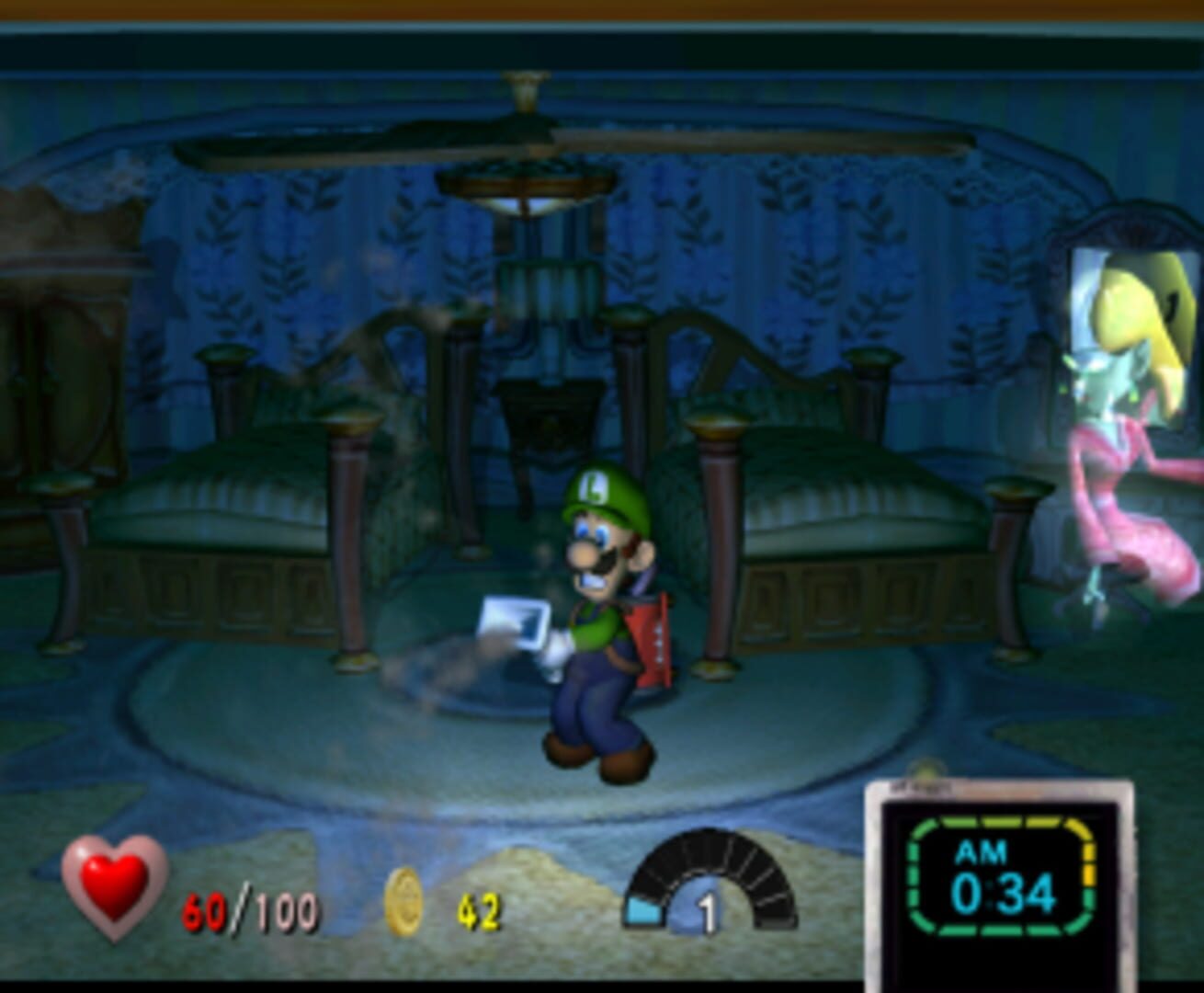 Foto do jogo Luigi's Mansion Beta Restoration