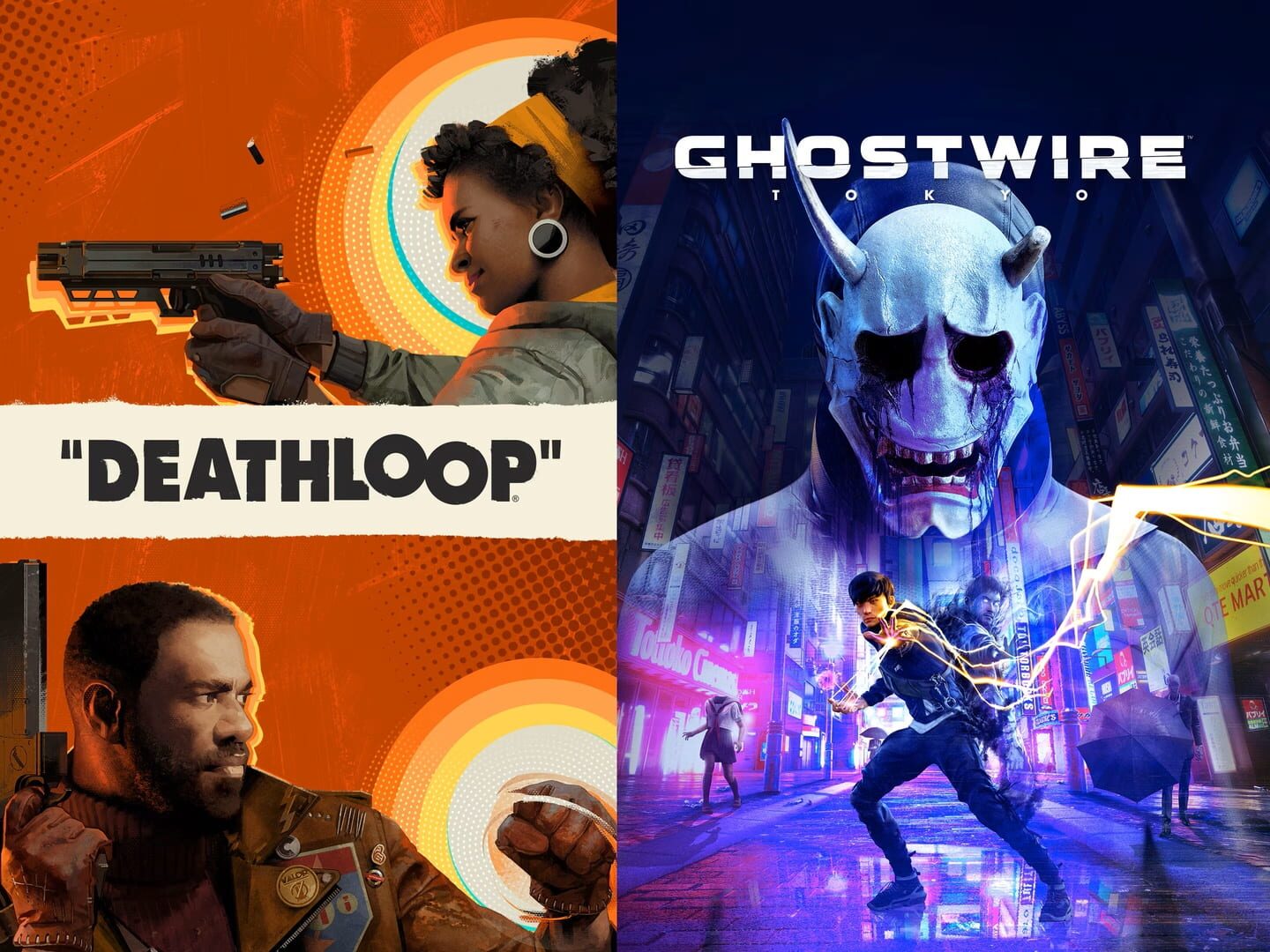 Foto do jogo Deathloop + Ghostwire: Tokyo Bundle