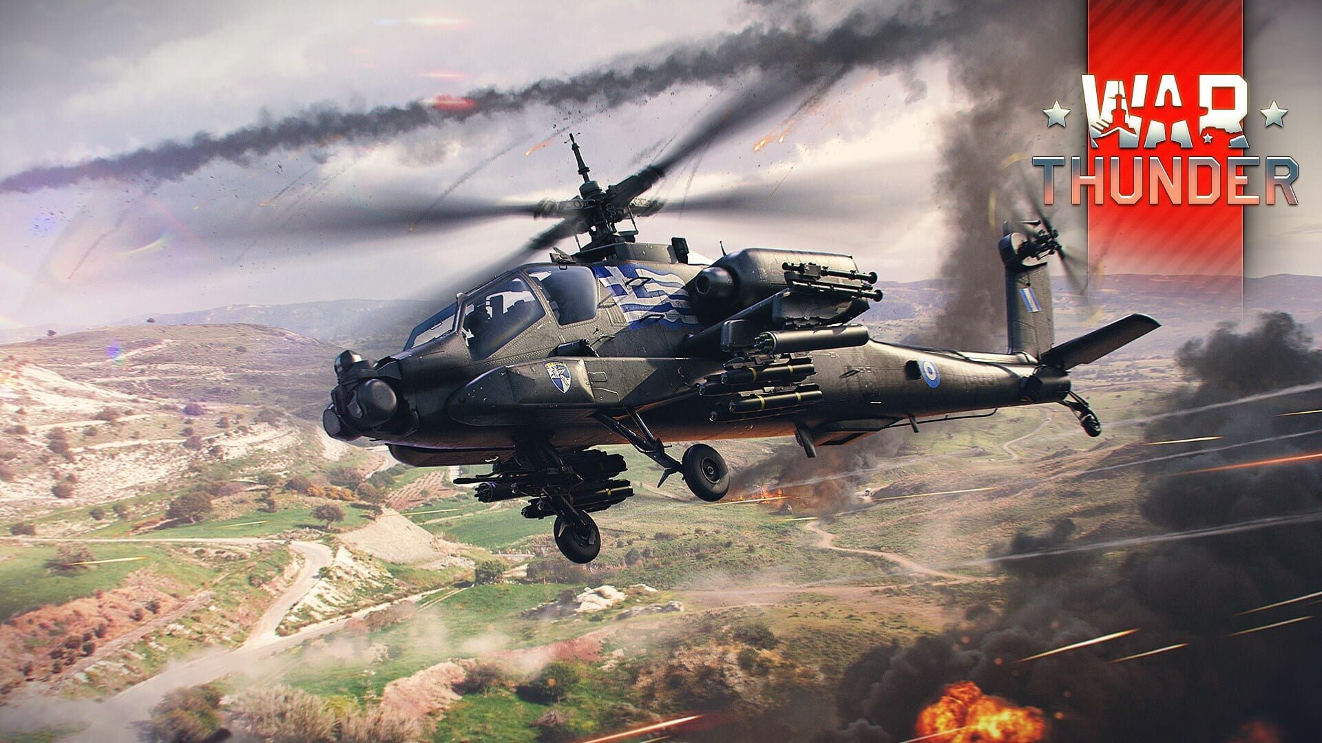 Foto do jogo War Thunder: Greek AH-64A Apache
