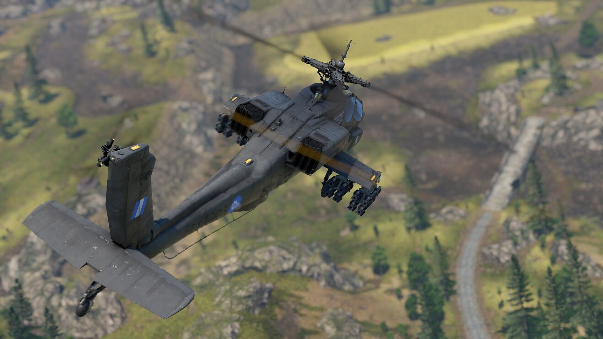 Foto do jogo War Thunder: Greek AH-64A Apache