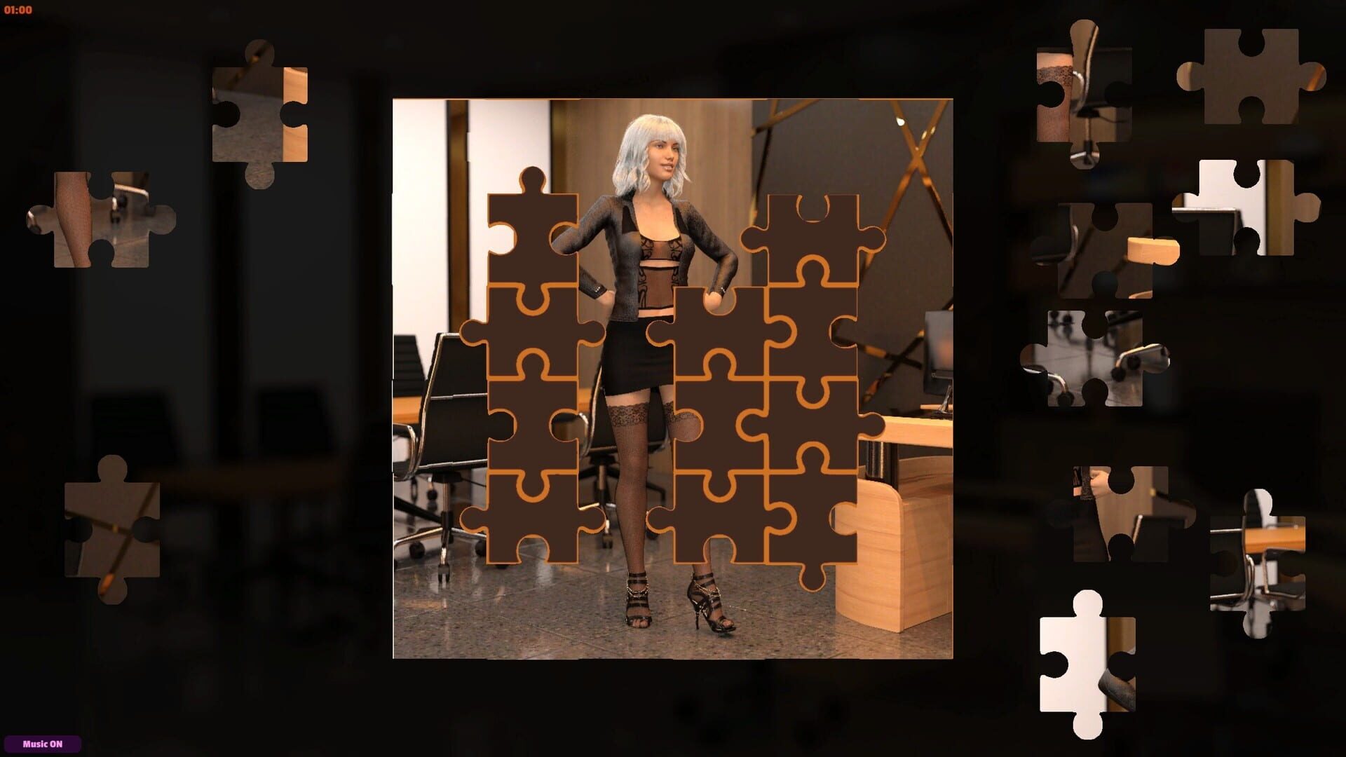 Foto do jogo Jigsaw Novel: Sexy Job Interview