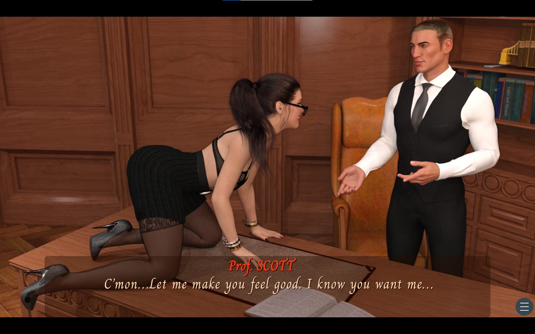 Foto do jogo Sex Diary: Double Trouble Teacher